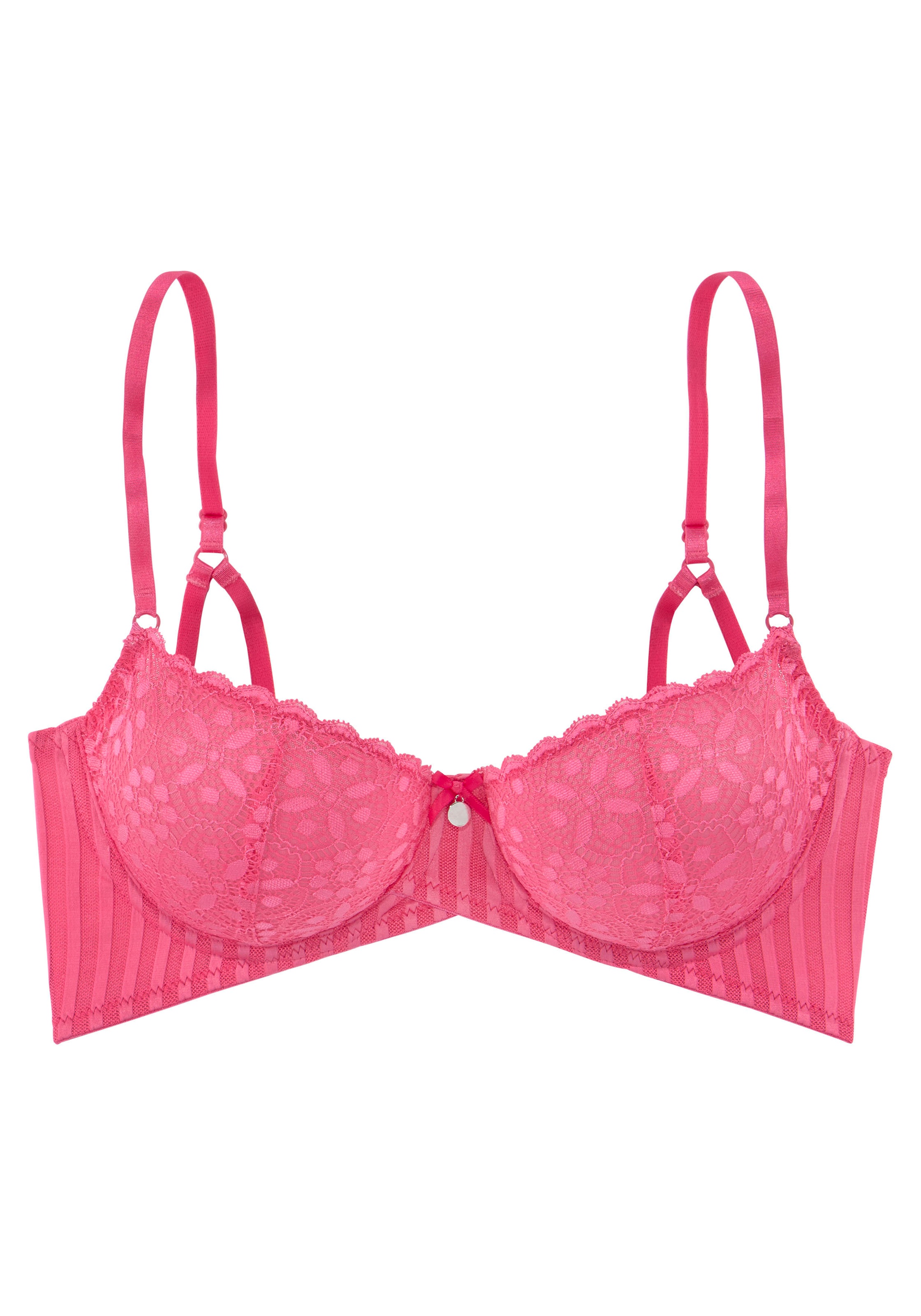 s.Oliver Bügel-BH »Amelie«, aus floraler Spitze, Dessous