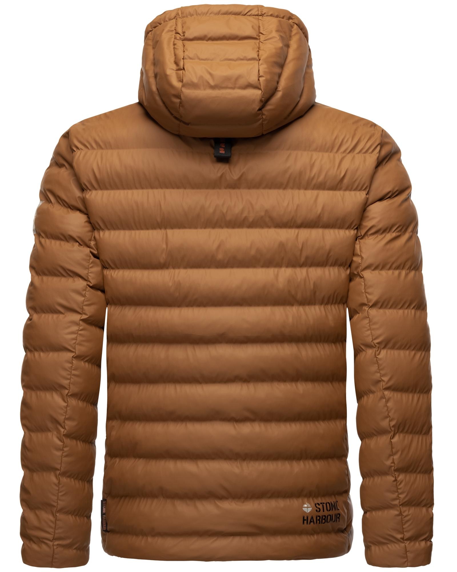 Stone Harbour Winterjacke »Zaharoo«, mit Kapuze, Wasserdichte, gesteppte Regenjacke für den Winter