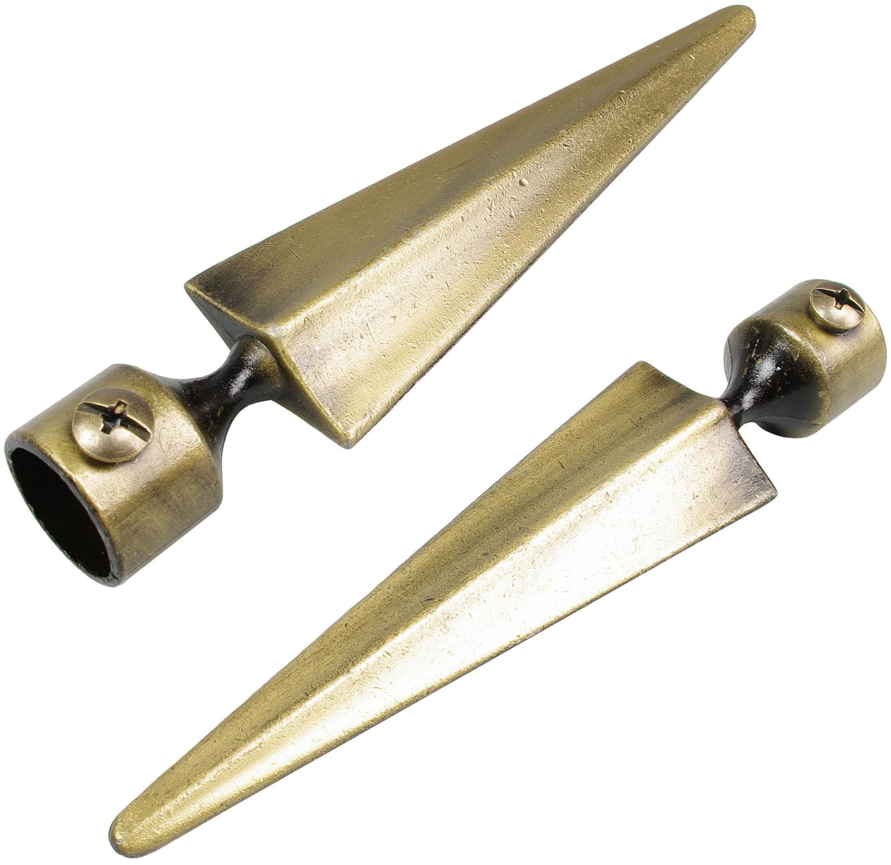 Liedeco Gardinenstangen-Endstück "Herkules" für Gardinenstangen Ø 16 mm günstig online kaufen