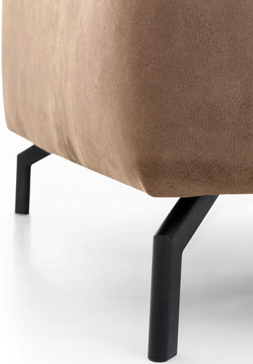 Places of Style Ecksofa »Olanta, L-Form«, mit verstellbaren Kopfstützen