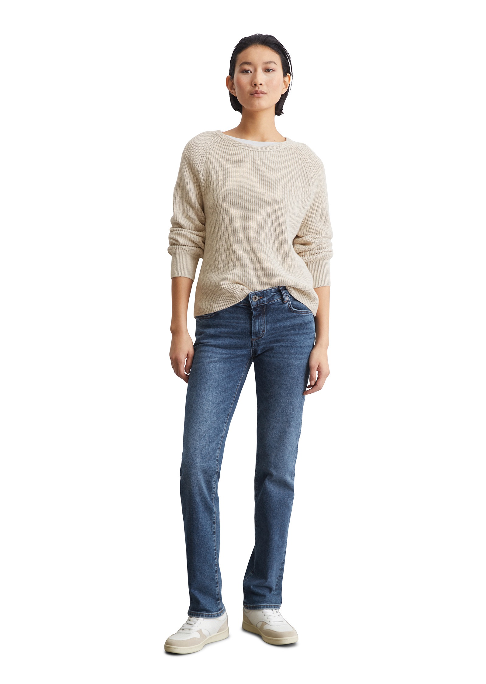 Marc O'Polo Strickpullover »aus Heavy-Weight-Organic-Cotton«