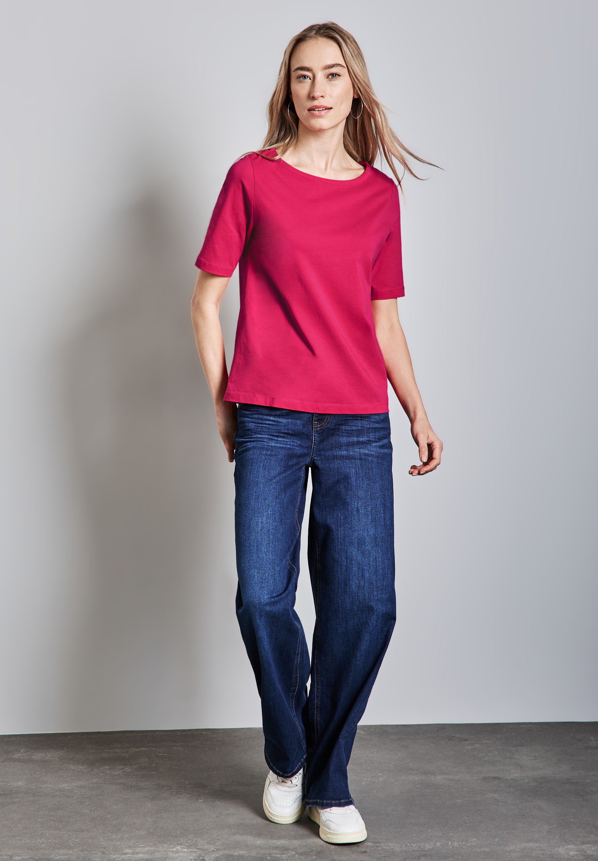 Thumbnail - STREET ONE T-Shirt, aus reiner Baumwolle