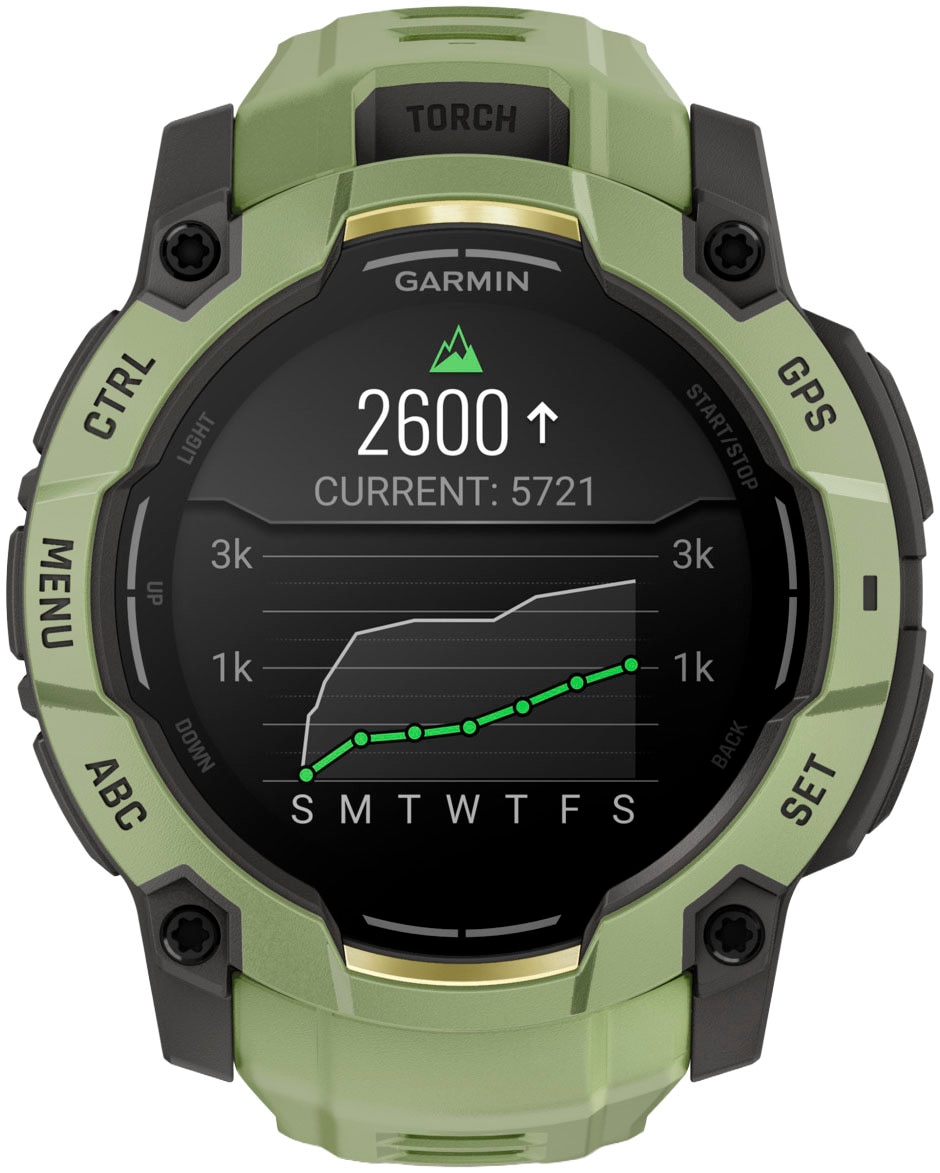 Garmin Smartwatch »Instinct 3 AMOLED - 50 mm«(/ 1,3 ″)