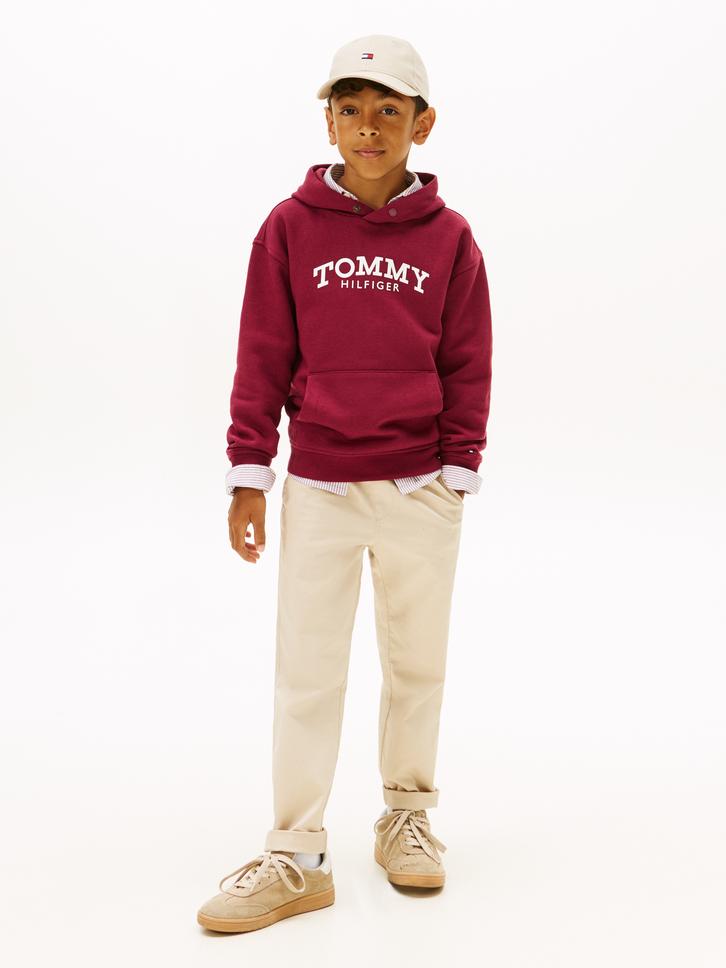Thumbnail - Tommy Hilfiger Kapuzensweatshirt, Regular fit, für Kinder bis 16 Jahre