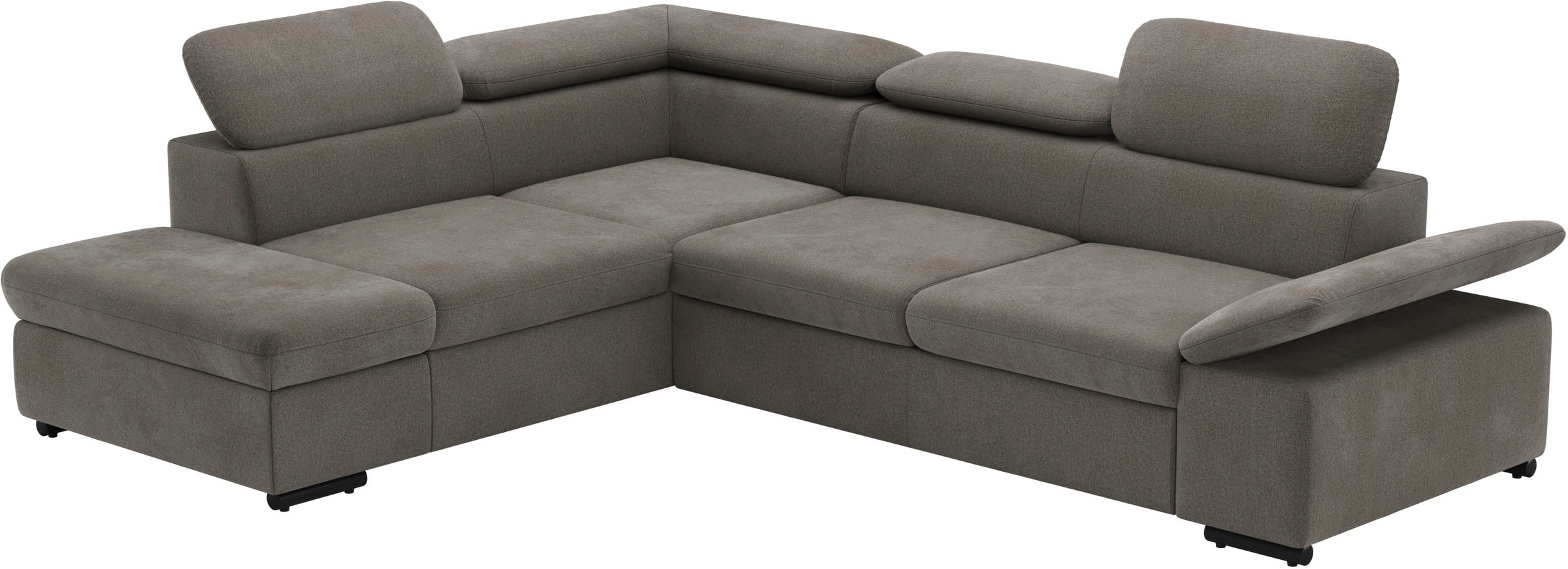 sit&more Ecksofa »Alcudia L-Form«, mit Armteilverstellung, optional Kopfteilverstellung und Bettfunktion