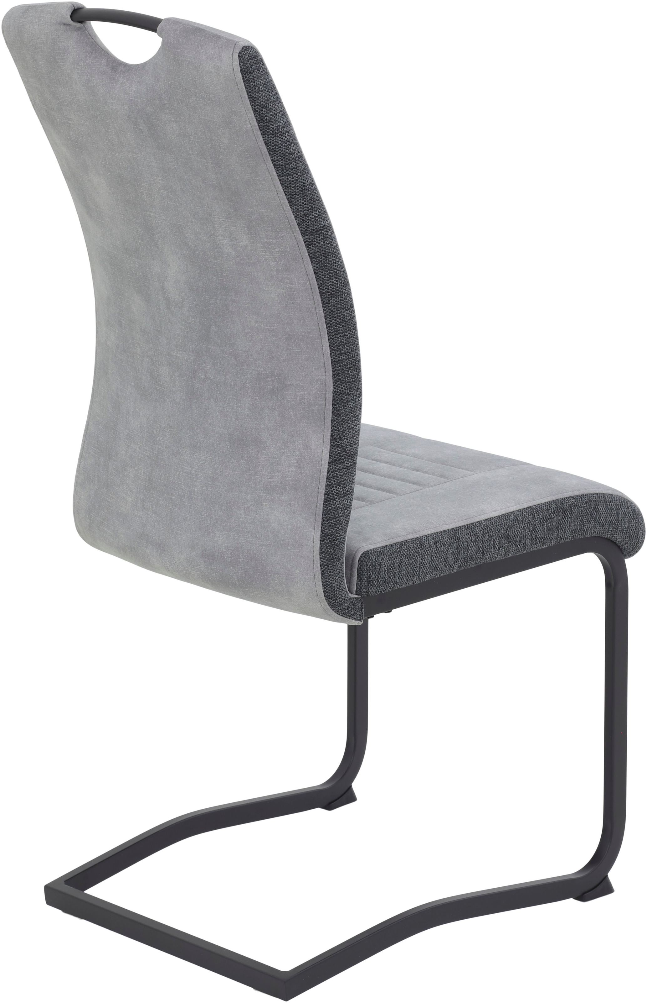 HELA Freischwinger »RIGA« (Set) 2 Stk.Freischwinger,Vierkantrohrgestell,mit Griff,Stoffkombination