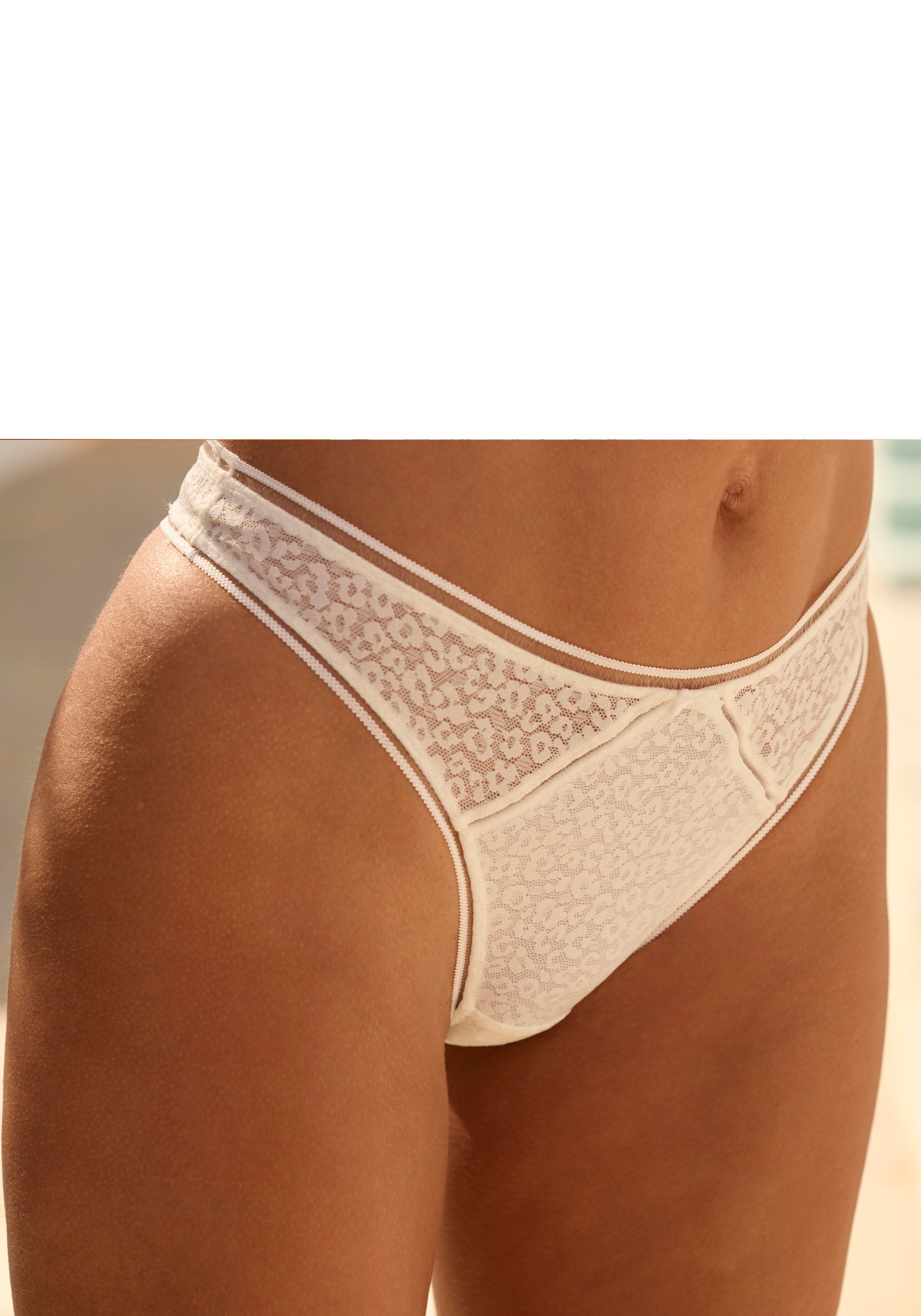 Nuance aus Allover-Jacquardspitze im angesagten Leo-Look günstig online kaufen