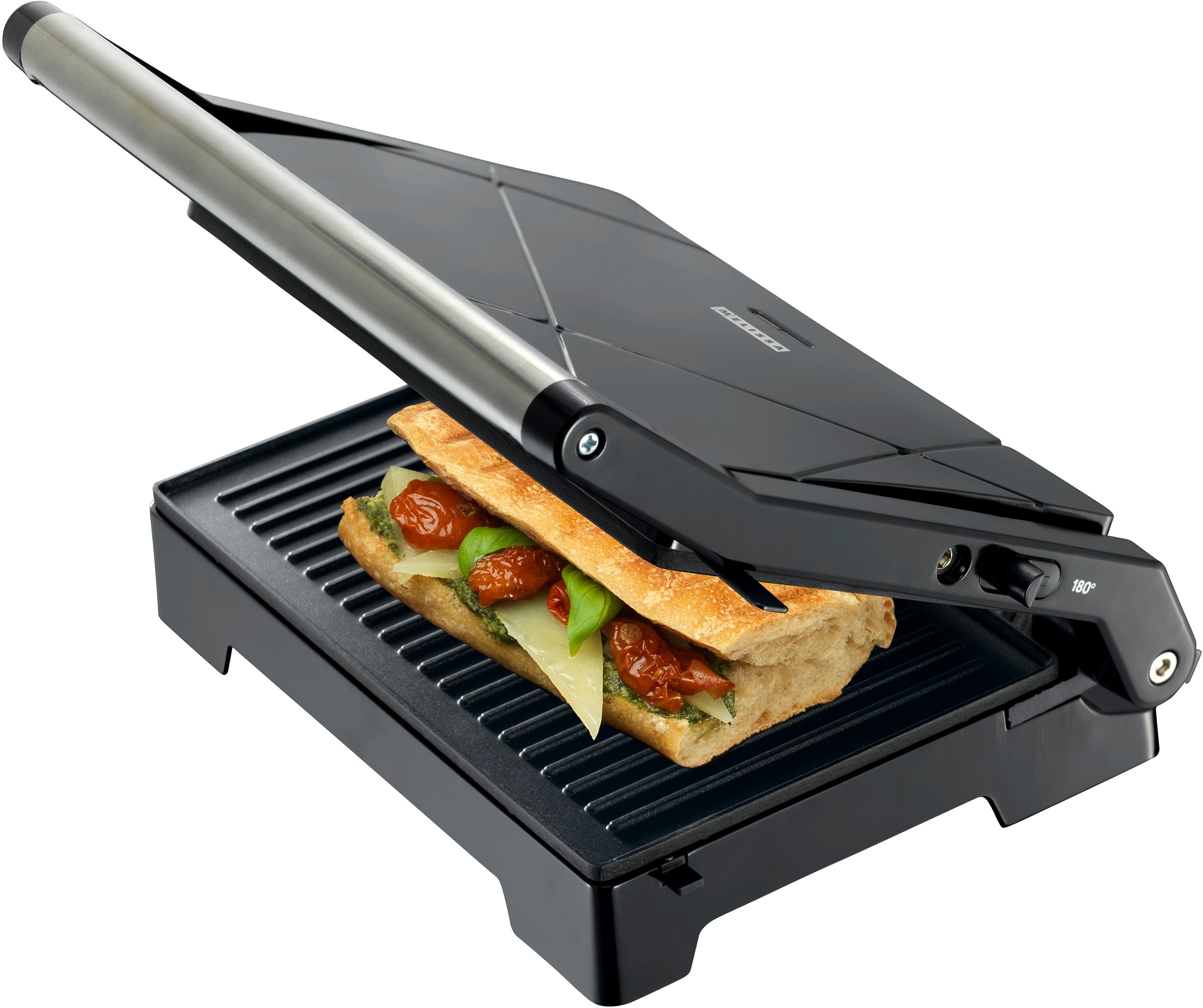 Kontaktgrill »16240111«, 1000 W, Panini Elektro-Tischgrill