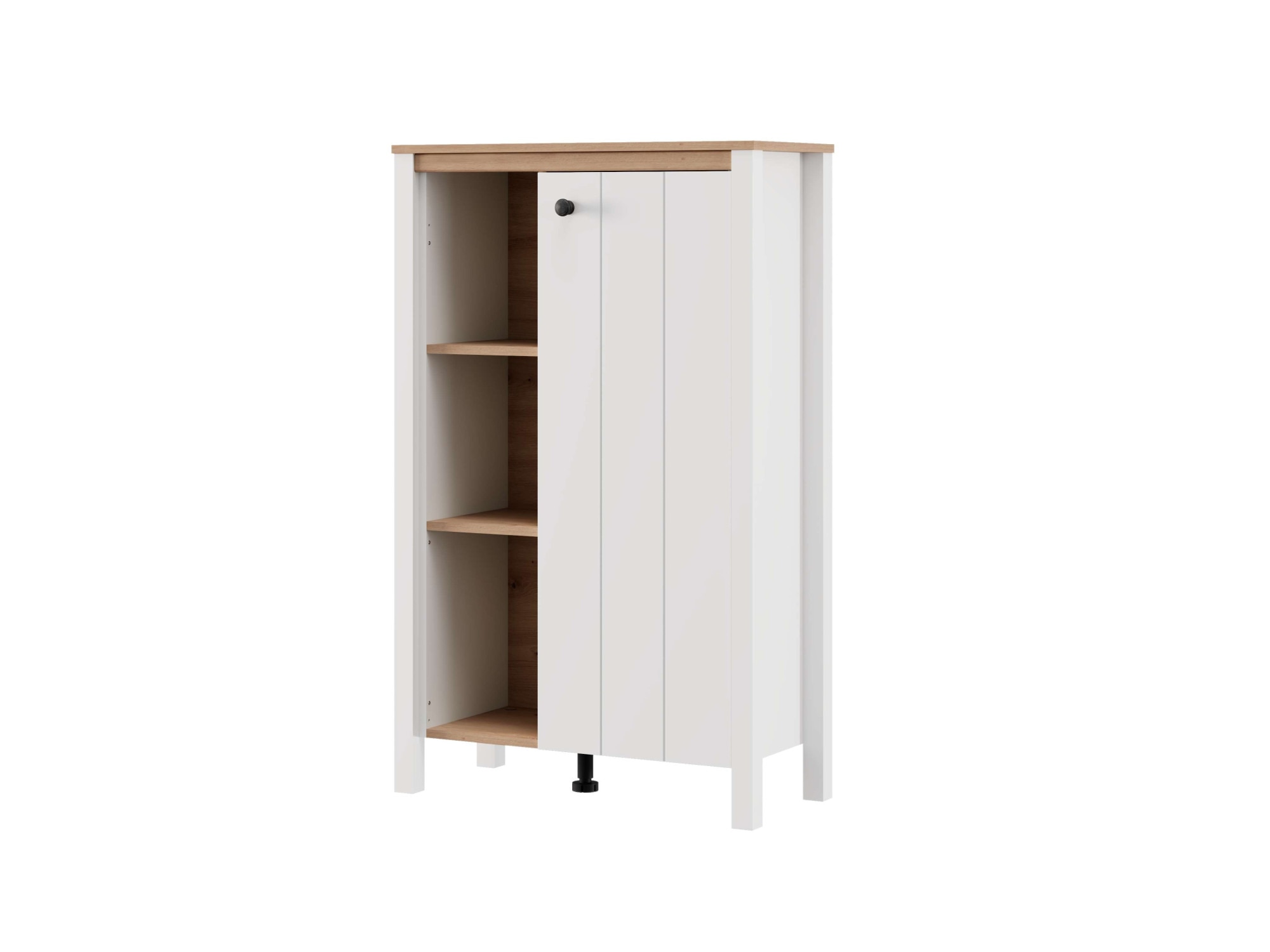 Home affaire Highboard »BEDFORD, Hochkommode, Vitrine, Glasvitrine, Kombi-Highboard« MDF-Profil 2D ummantelt, Hotstamping