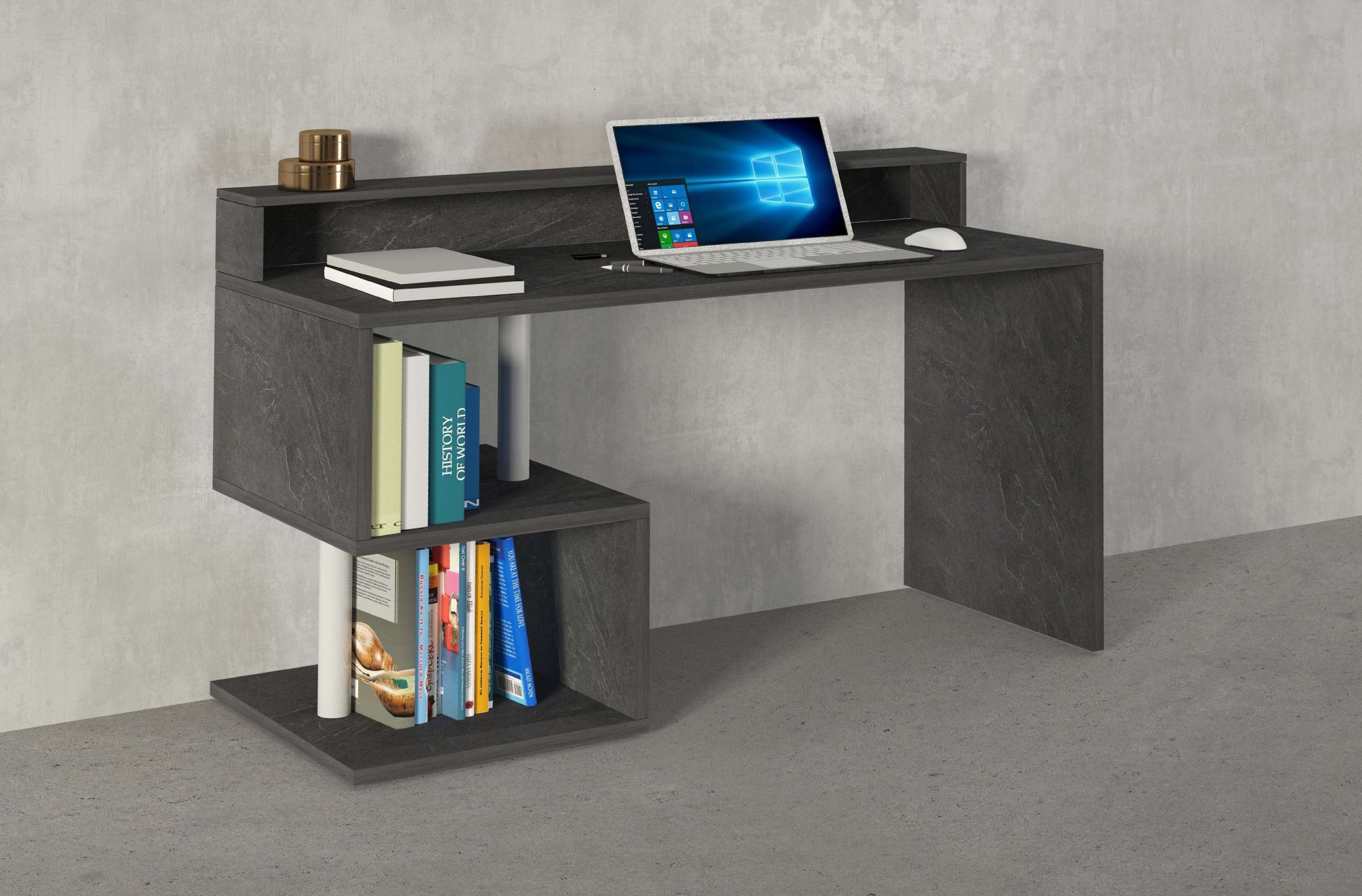 INOSIGN Schreibtisch »Esse, modernes Design«, in verschiedenen Breiten, mit und ohne Monitoraufsatz, Made in Italy