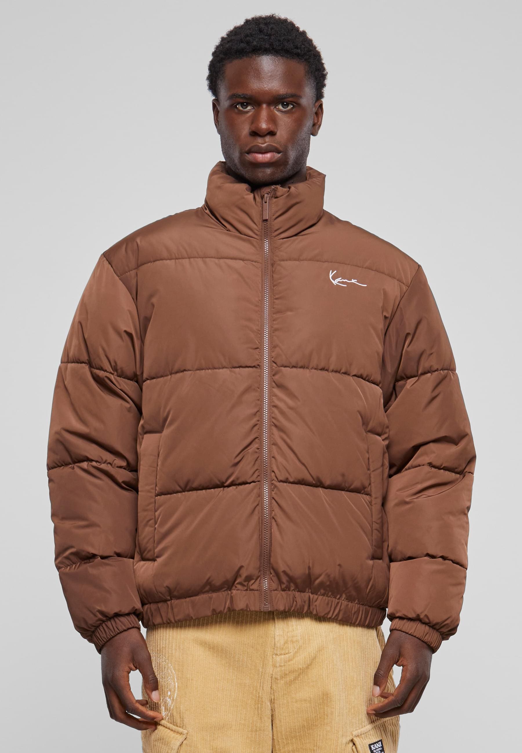 Karl Kani Winterjacke »Karl Kani Unisex KM233-052-2 KK Chest Signature Puffer Jacket«, (1 St.), ohne Kapuze