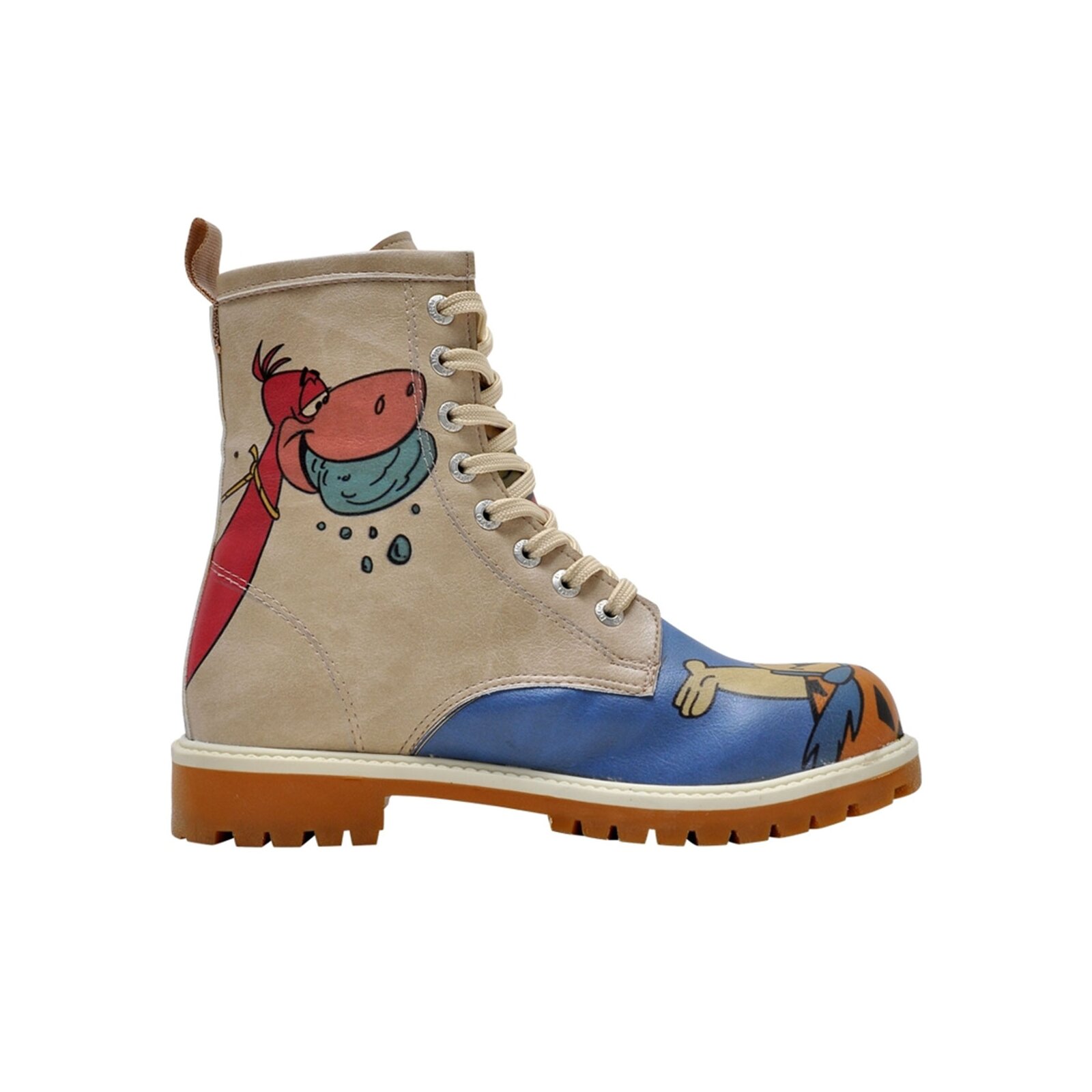 Thumbnail - DOGO Schnürboots "Boots Tweety With Roses Damen Boots / Female", Vegan