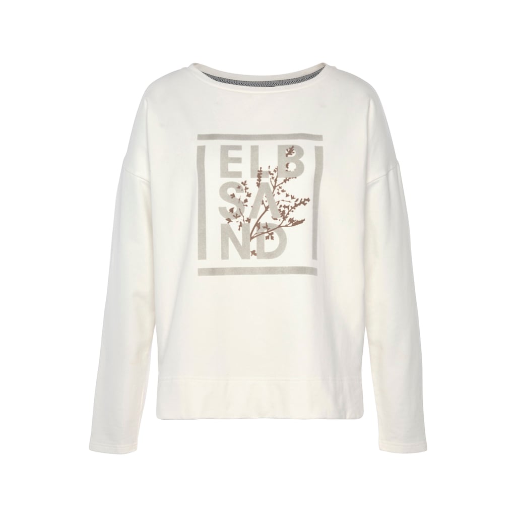 Elbsand Sweatshirt, mit Frontprint