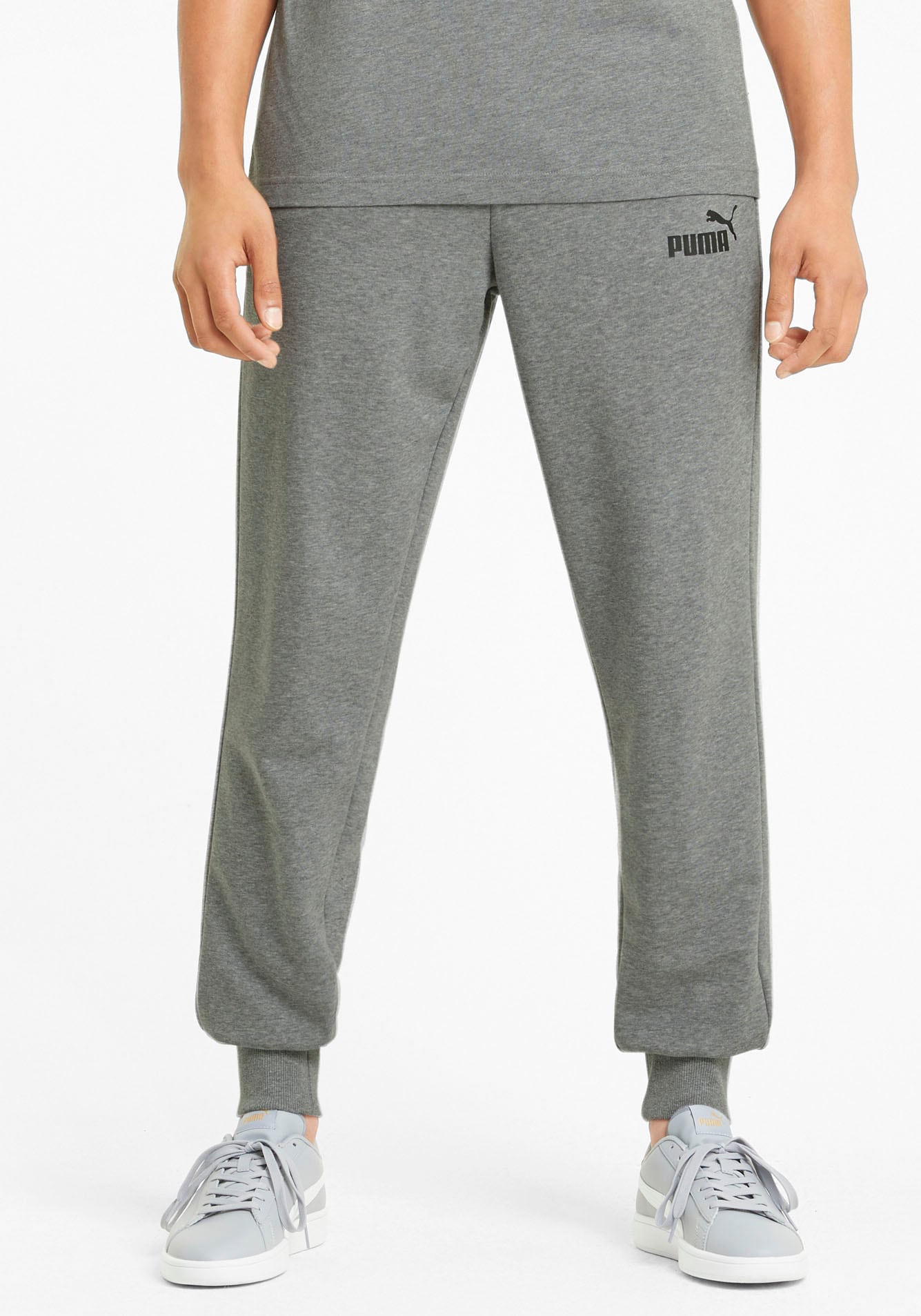 PUMA Trainingshose "ESS LOGO PANTS TR CL"