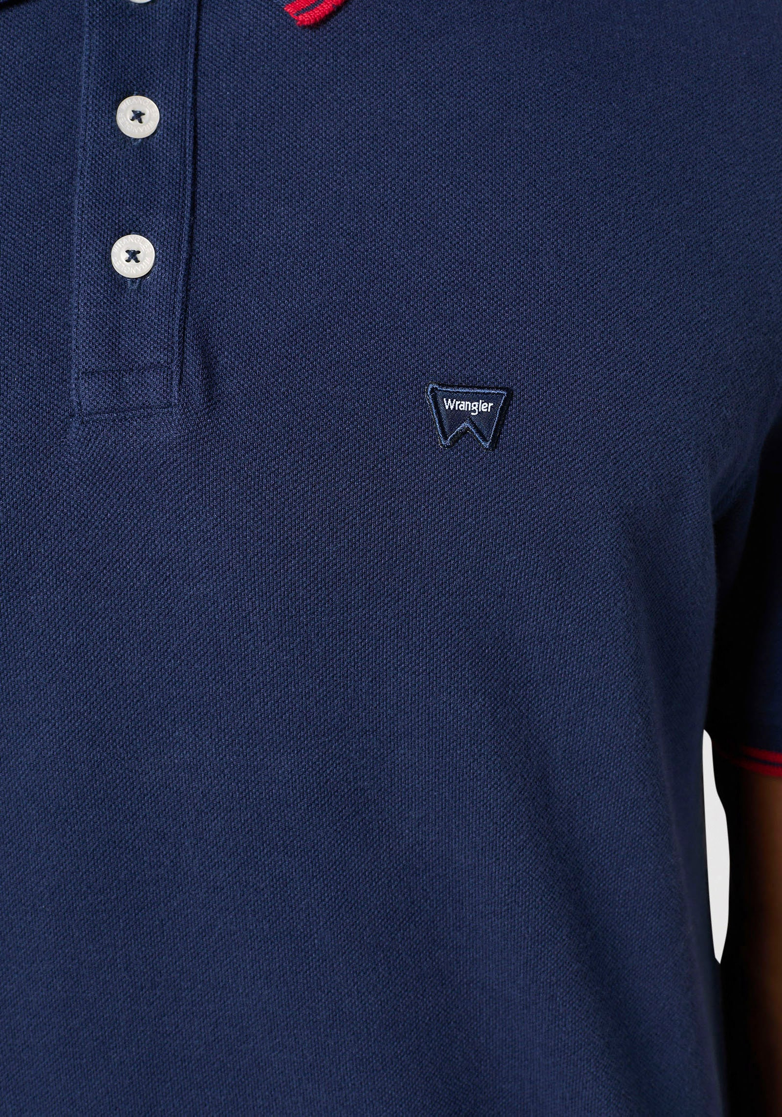 Wrangler Poloshirt »POLO SHIRT«, mit Logostickerei auf der Brust