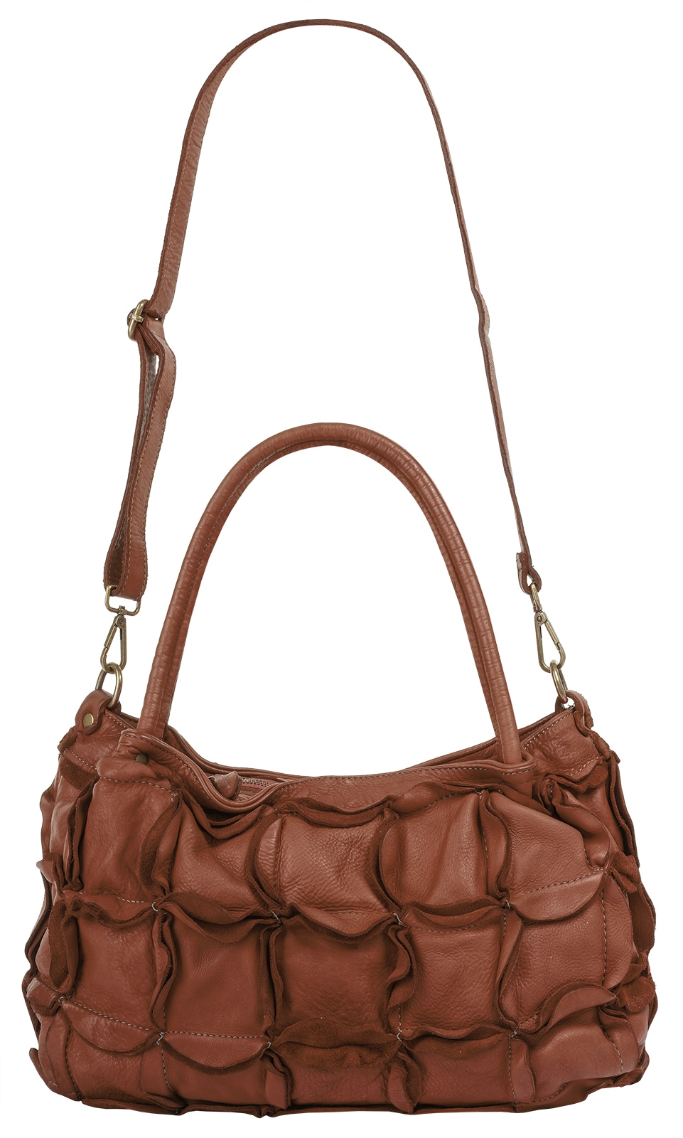 Samantha Look Shopper, echt Leder, Made in Italy