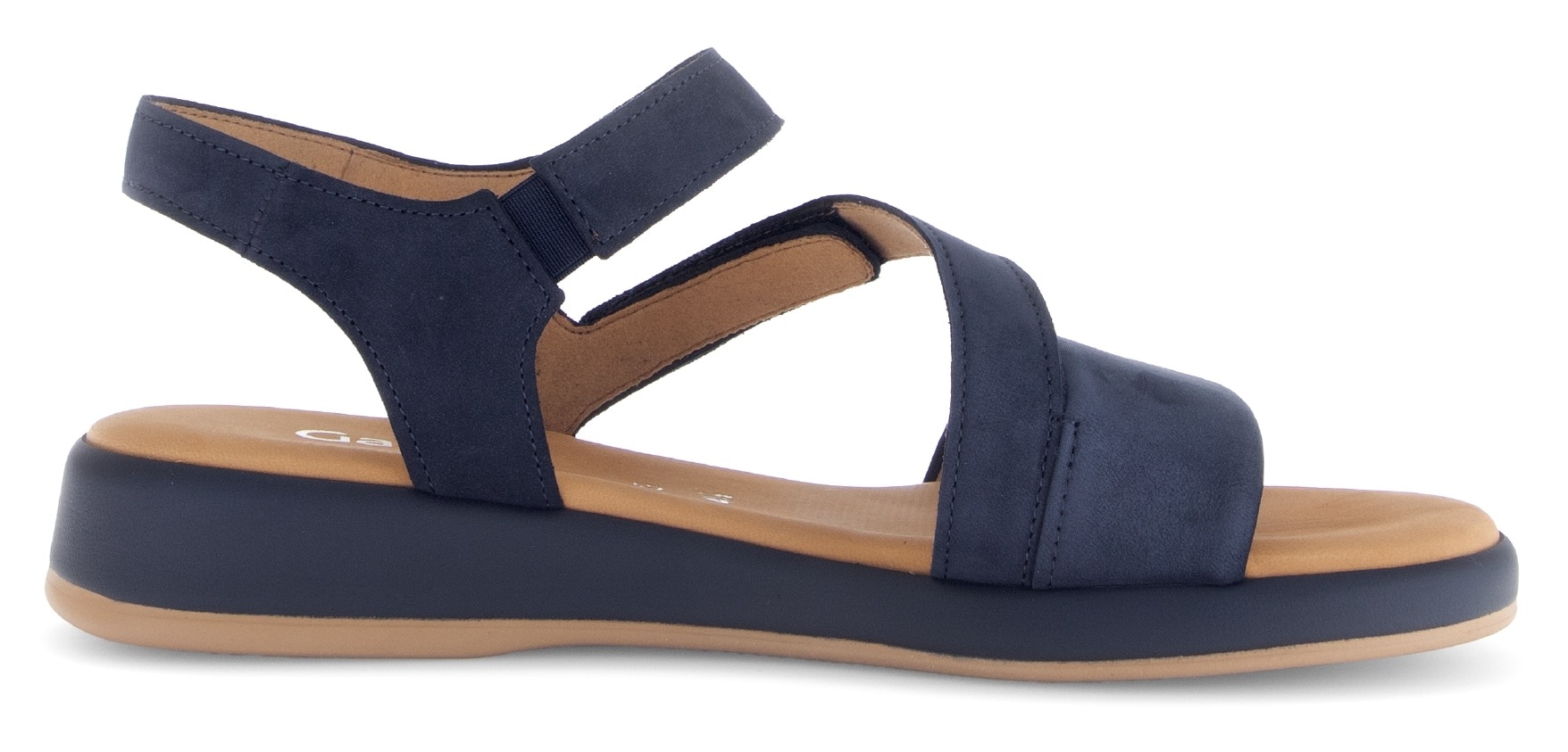 Gabor Riemchensandale »RHODOS«, Sommerschuh, Sandalette, Keilabsatz, in Bequemweite G (weit)