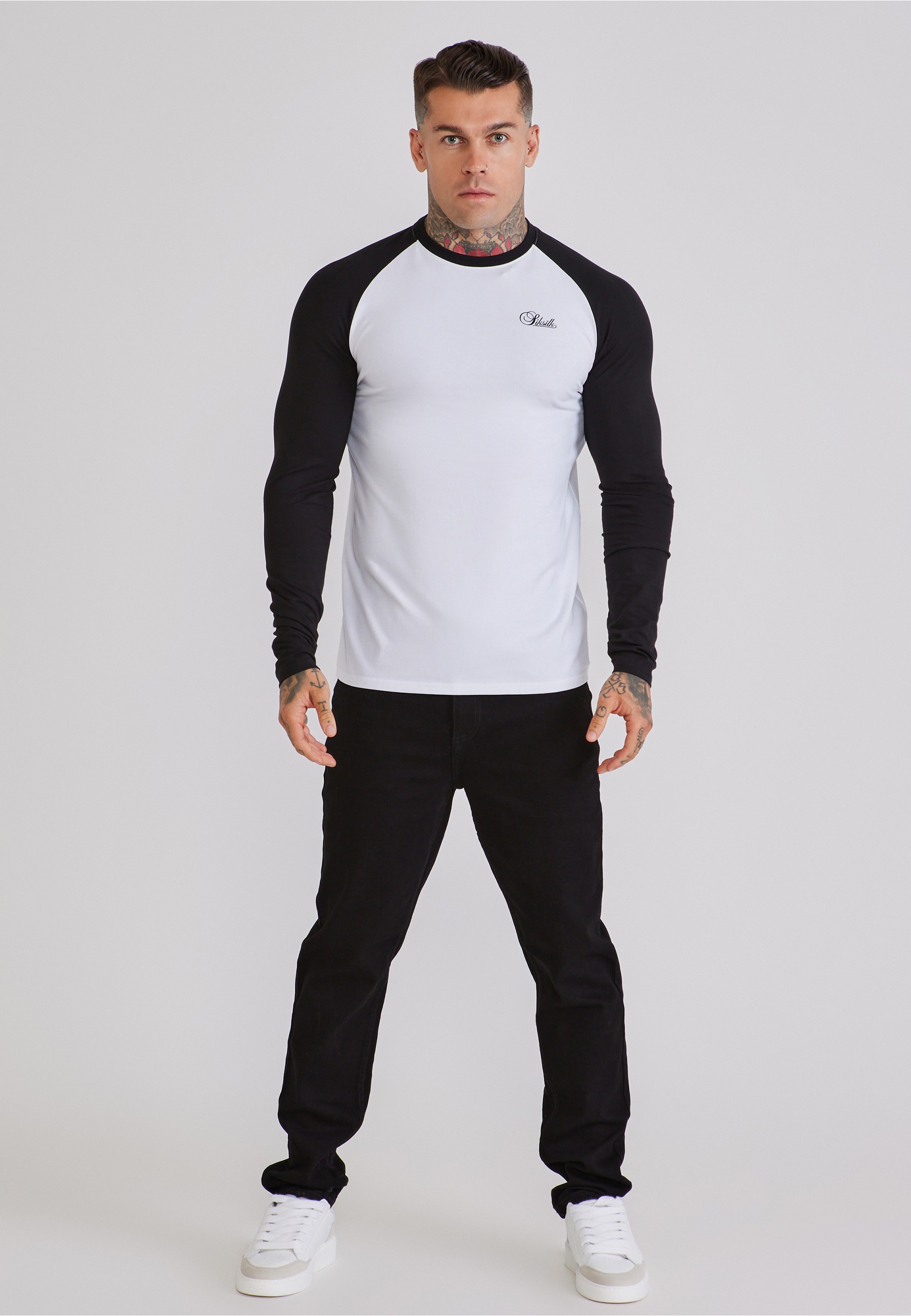 Siksilk T-Shirt »SikSilk LS Muscle Fit -Shirt« 1