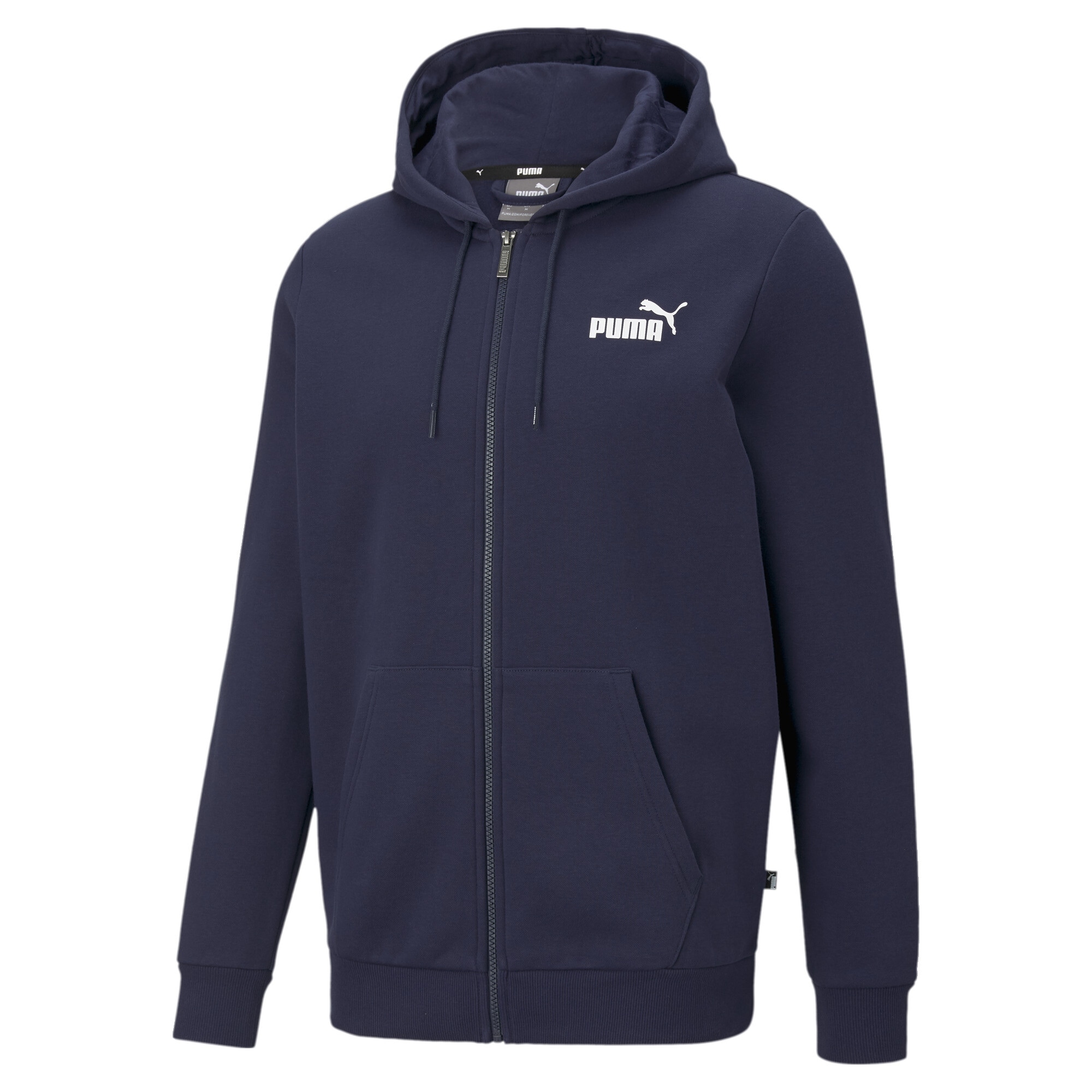 PUMA Sweatjacke "Essentials Logo Kapuzenjacke Herren"