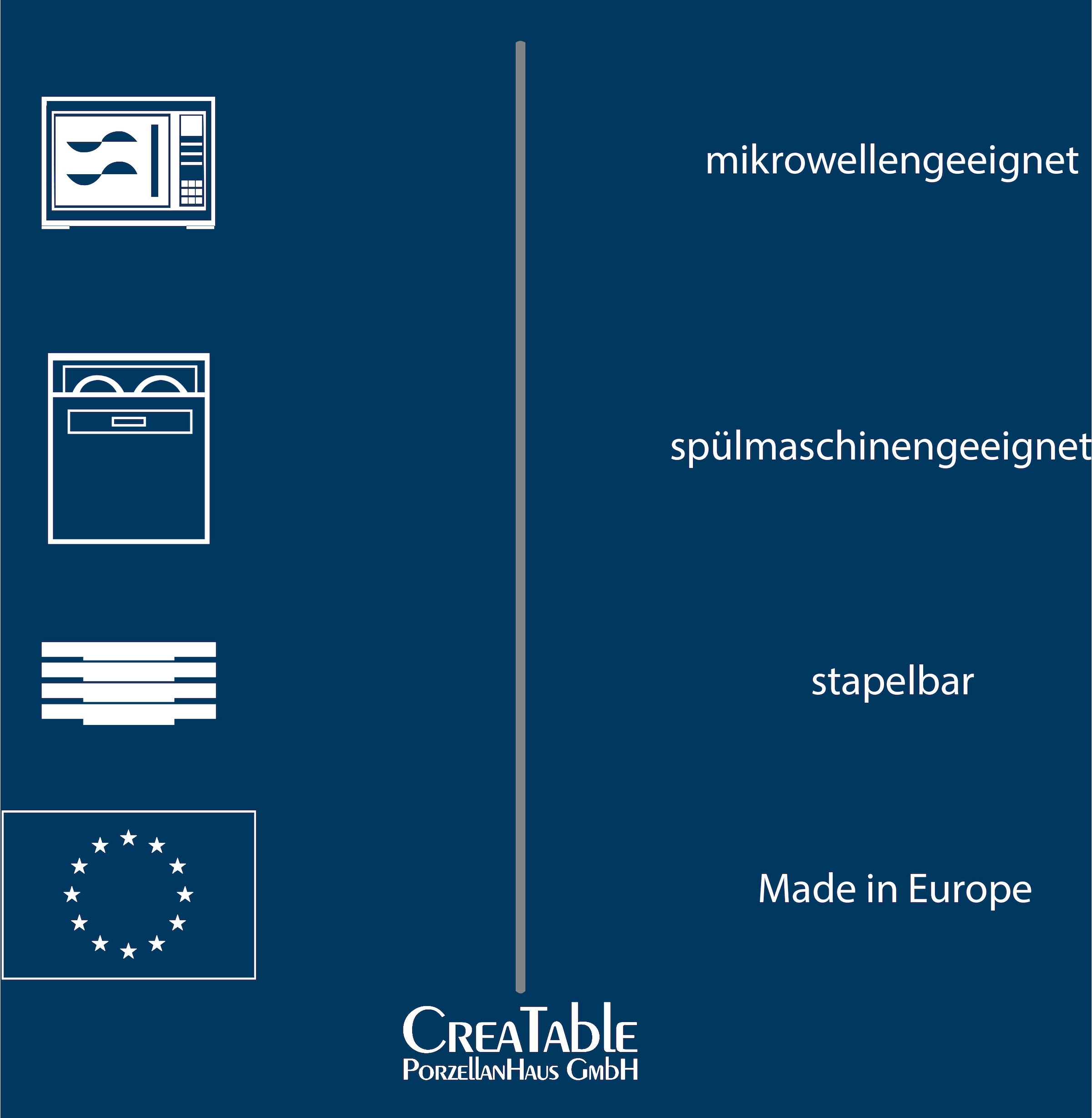 CreaTable Kombiservice »Home Lavendel«, (Set, 16 tlg.), Lavendel-Dekor