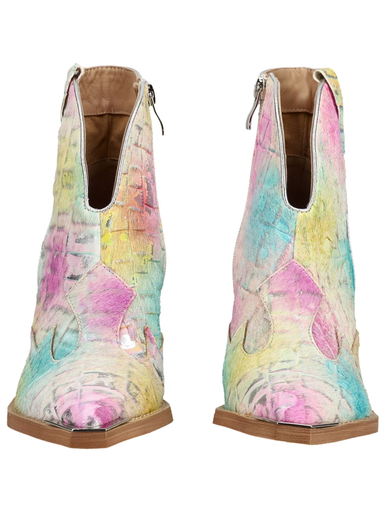 Alma en Pena Stiefelette Leder Damen Multicolor 38 2