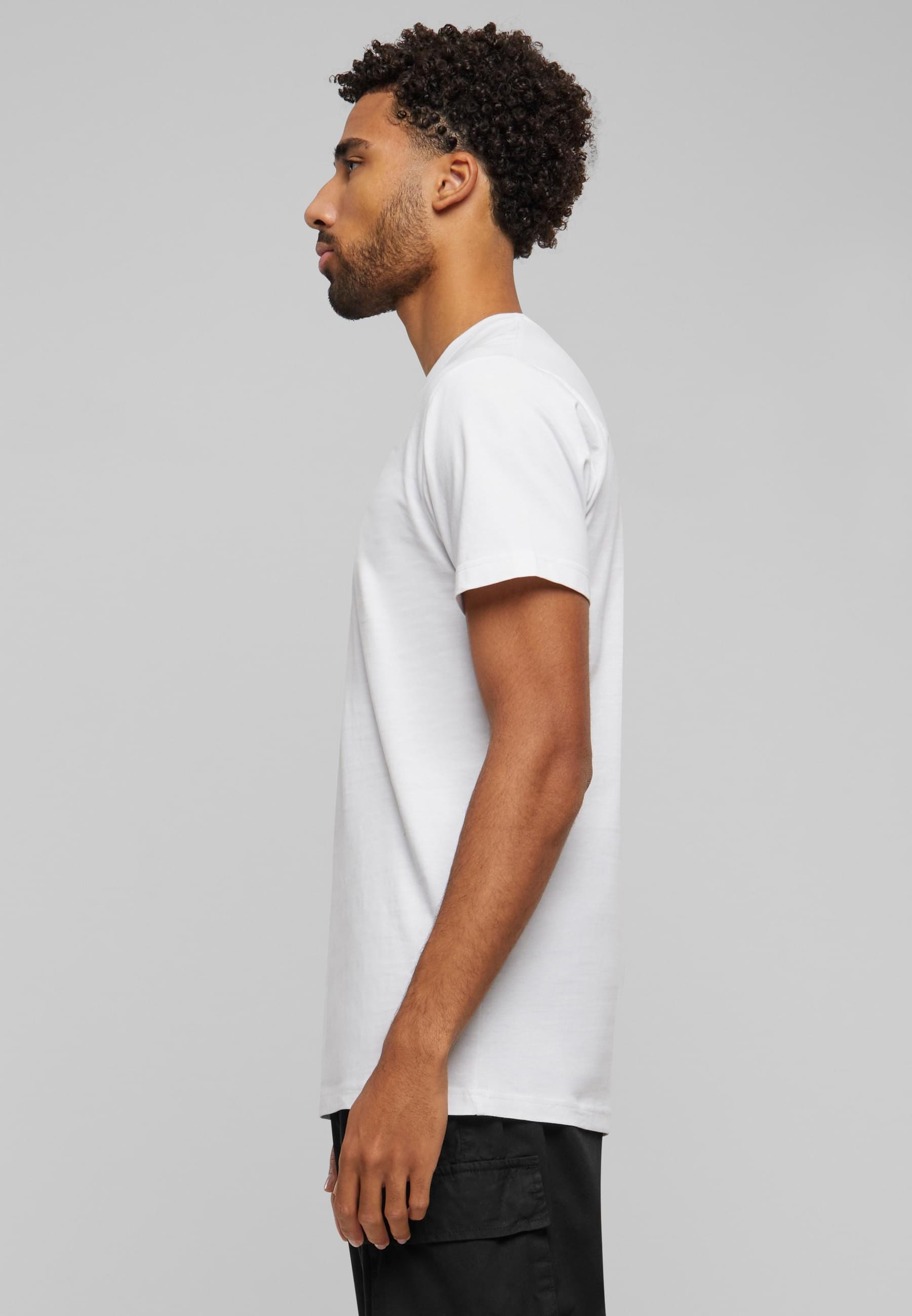 MisterTee Kurzarmshirt »MisterTee Herren LA Sketch Patch Tee«, (1 tlg.)