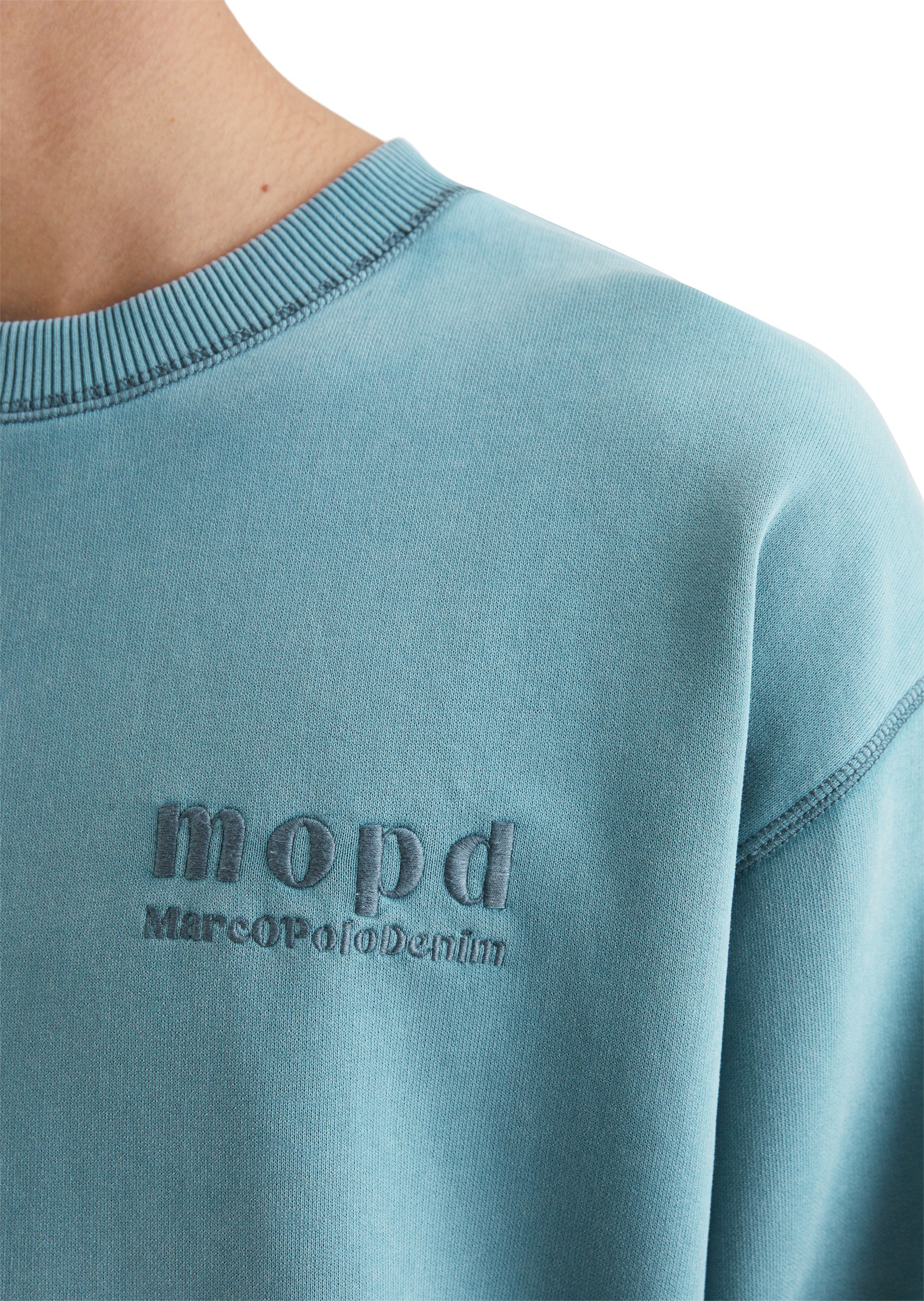 Marc O'Polo DENIM Sweatshirt »aus reiner Bio-Baumwolle«