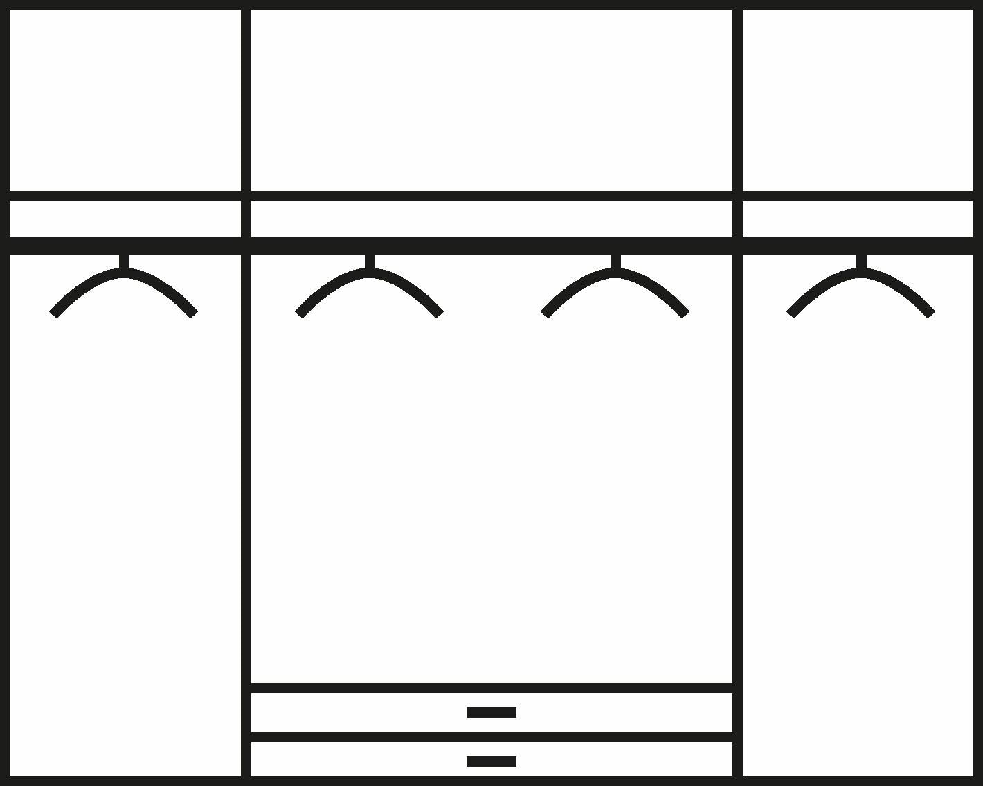 rauch Kleiderschrank "Essensa"