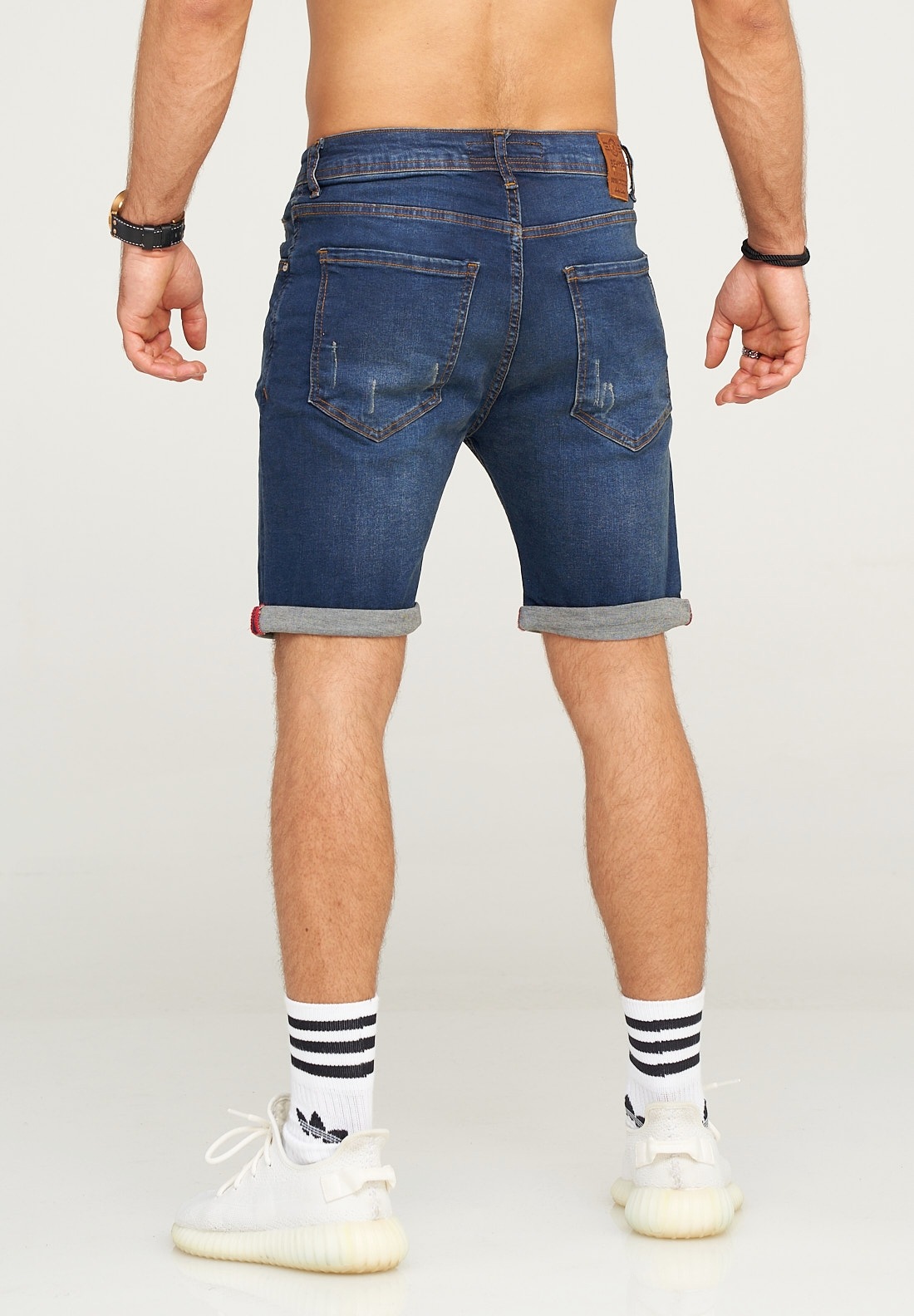 behype Shorts »MALAY«  im klassischen 5-Pocket-Stil