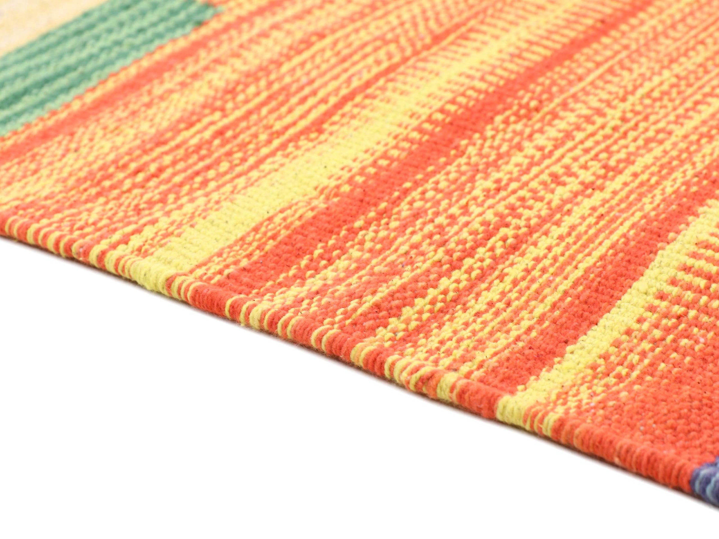 carpetfine Teppich »Kelim Amar«, rechteckig, 5 mm Höhe