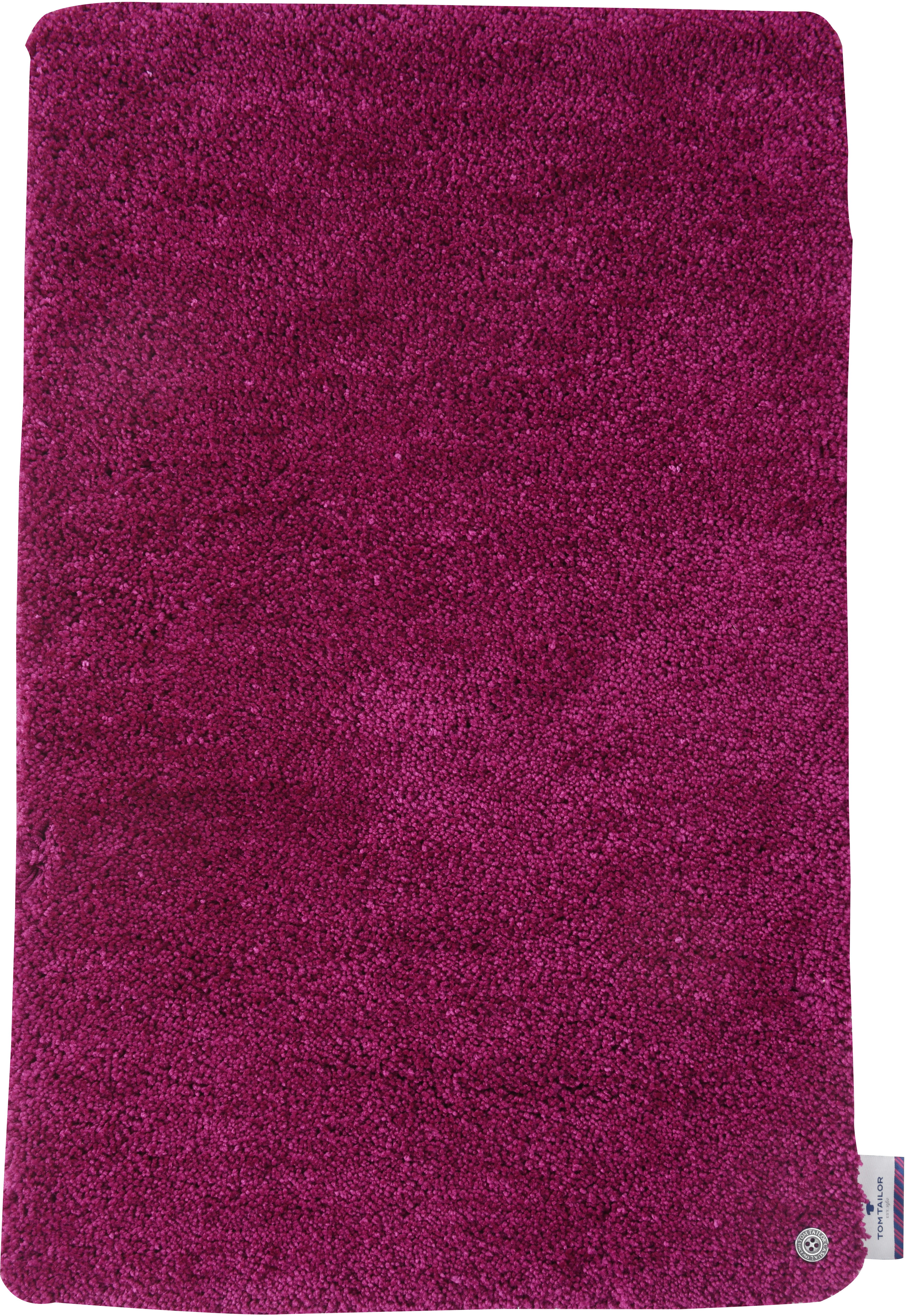 TOM TAILOR HOME Badematte "Soft Bath" Höhe 27 mm rutschhemmend beschichtet fußbodenheizungsgeeignet schnell trocknend strapazierfähig Badteppich, Uni Farben, rechteckig & quadratisch erhältlich