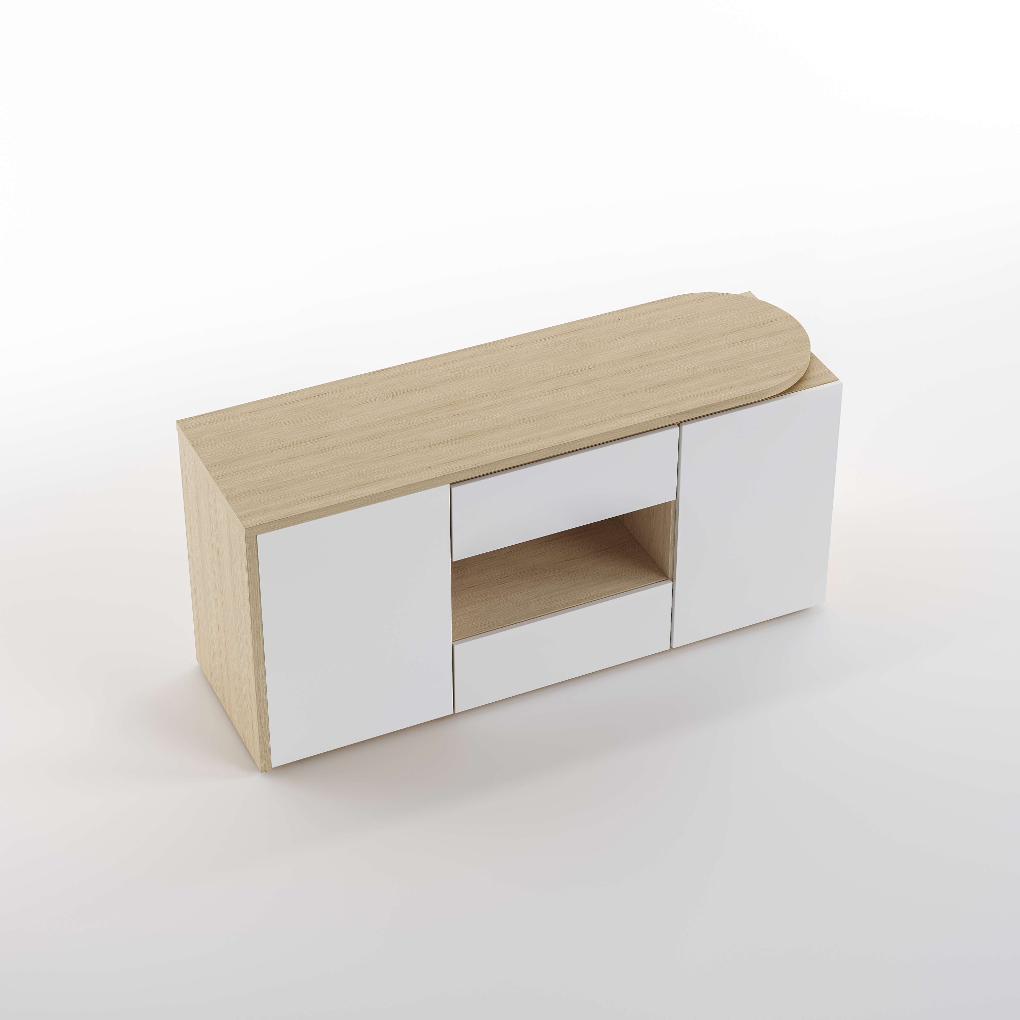 TemaHome Sekretär "ein Sideboard und Schreibtisch, ausziehbar, über Eck,", günstig online kaufen