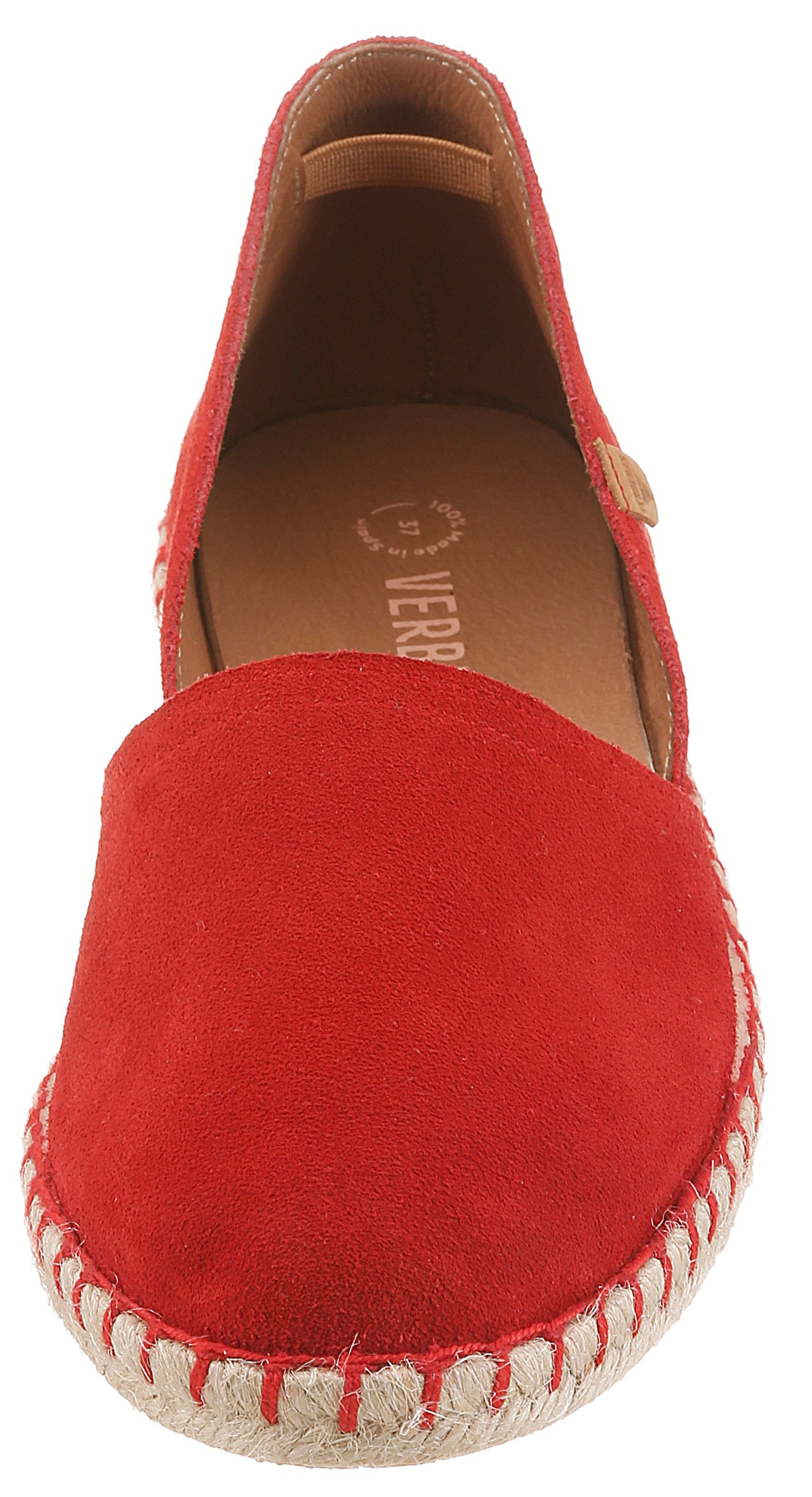 VERBENAS Espadrille »CARMEN SERRAJE«  Sommerschuh, Schlappen mit Jute-Rahmen