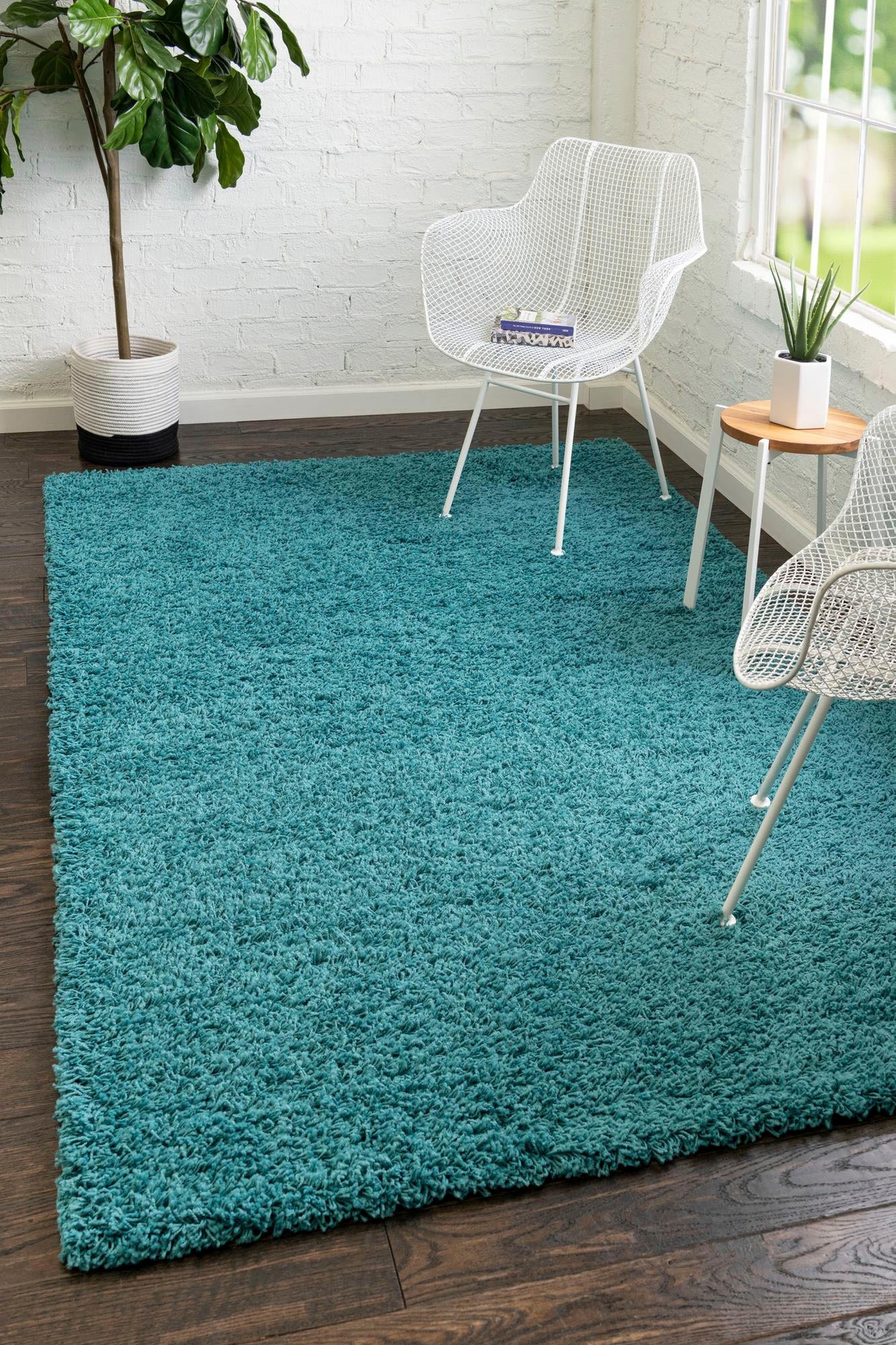 Myflair Möbel & Accessoires Hochflor-Teppich »Shaggy Shag Lagerräumung«, rechteckig, 38 mm Höhe, gewebt, Uni Farben, ideal im Wohnzimmer & Schlafzimmer