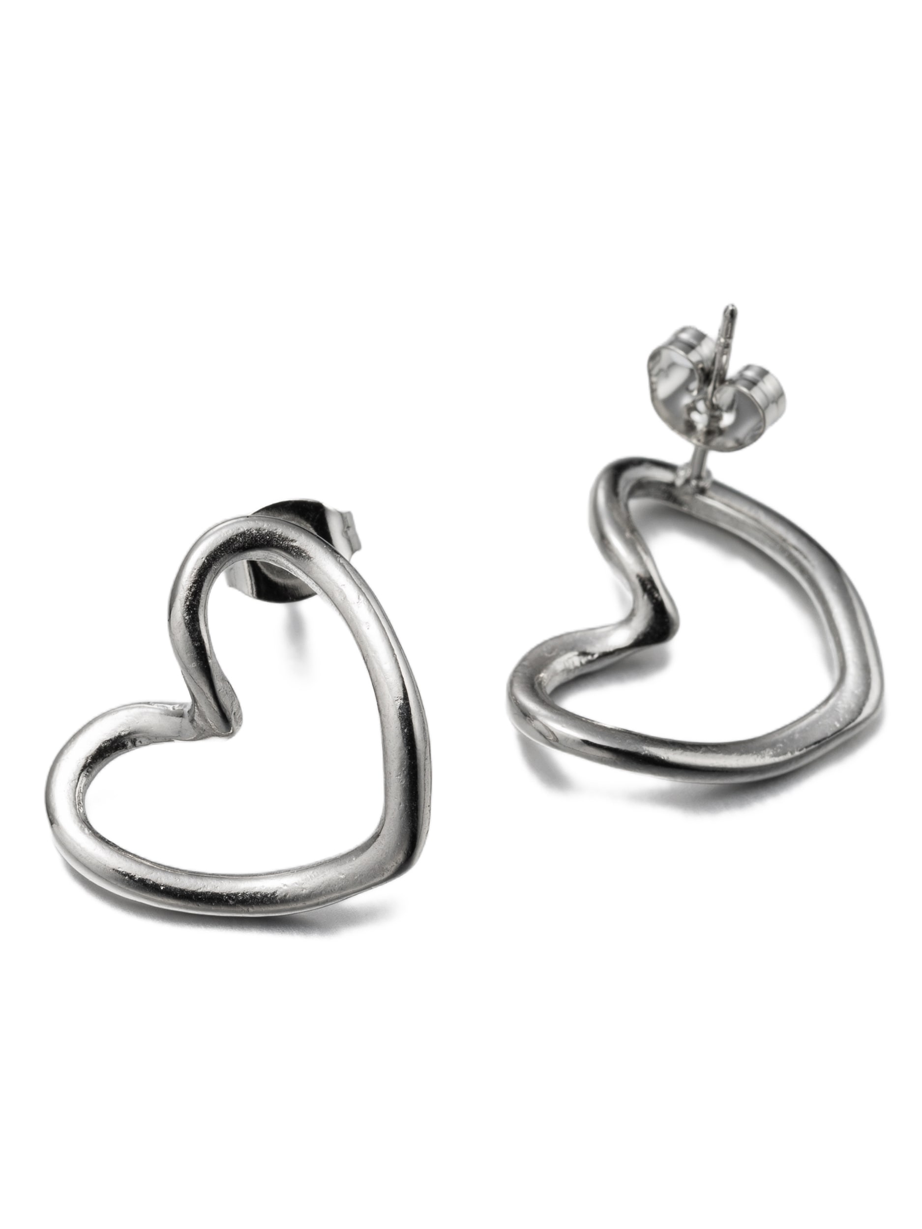 Aniston JEWELRY & WATCHES Paar Ohrstecker »Schmuck Geschenk Edelstahl Ohrschmuck Ohrringe Herz« Made in Germany