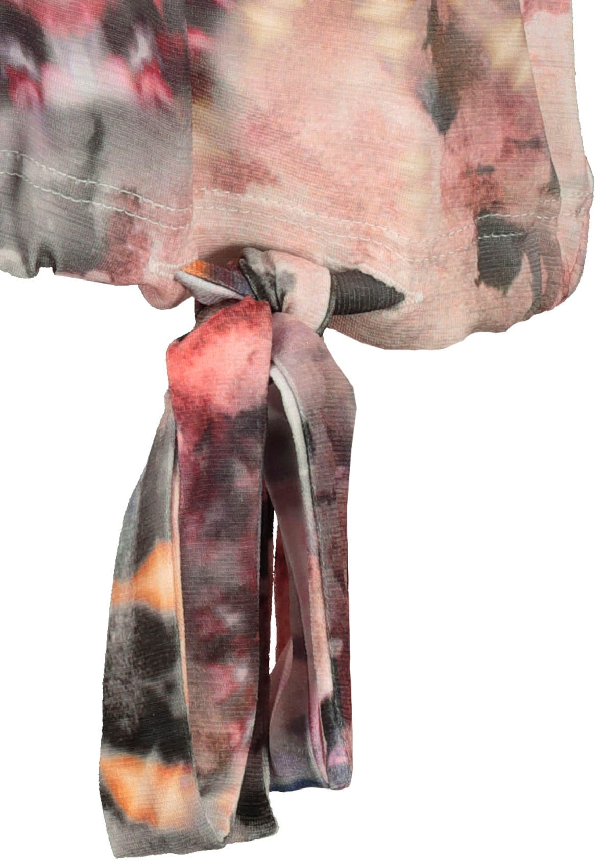 Monari Kurzarmshirt, Allover-Batikdruck