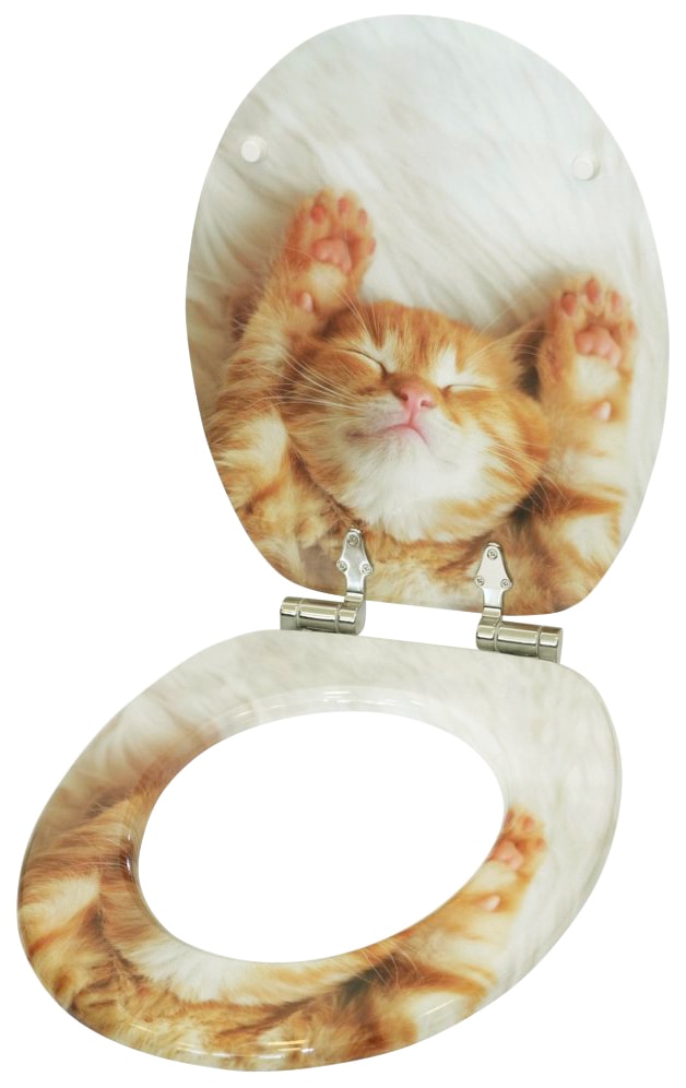 Sanilo Badaccessoire-Set »Lilly«, (Komplett-Set, 3 tlg.), bestehend aus WC-Sitz, Badteppich und Waschbeckenstöpsel