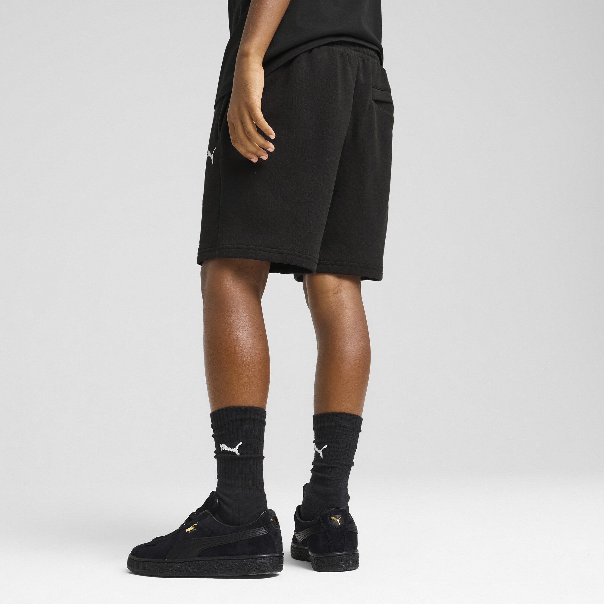 PUMA Sporthose »Wardrobe Essentials Relaxed Shorts Jungen«