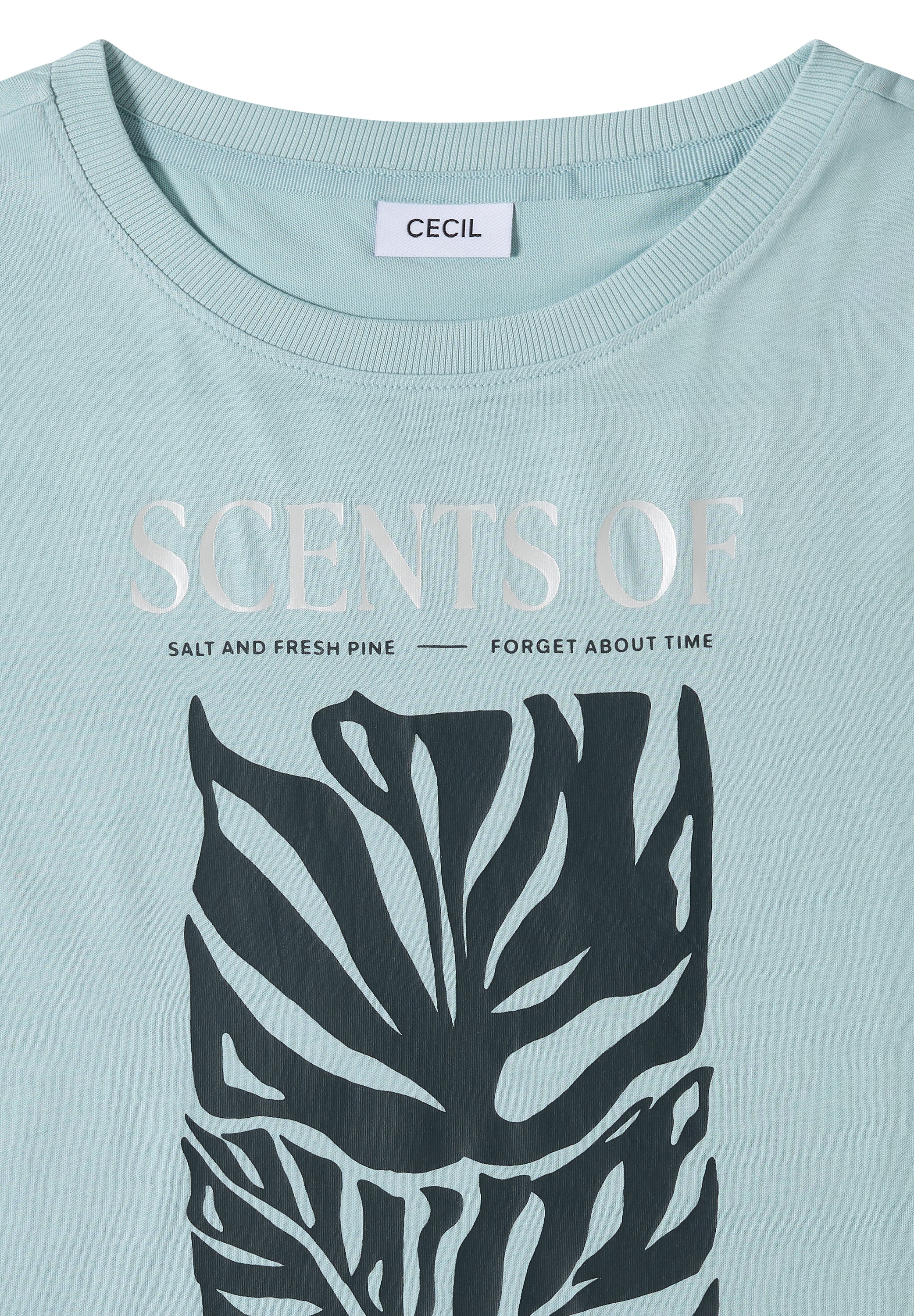Cecil T-Shirt mit Fotoprint und Wording