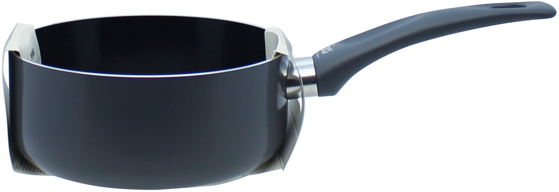 Elo Topf-Set »Rhino Topfset 4-teilig«, Aluminium, (Set, 7 tlg.), Hitzeisolierende Softtouch Griffe