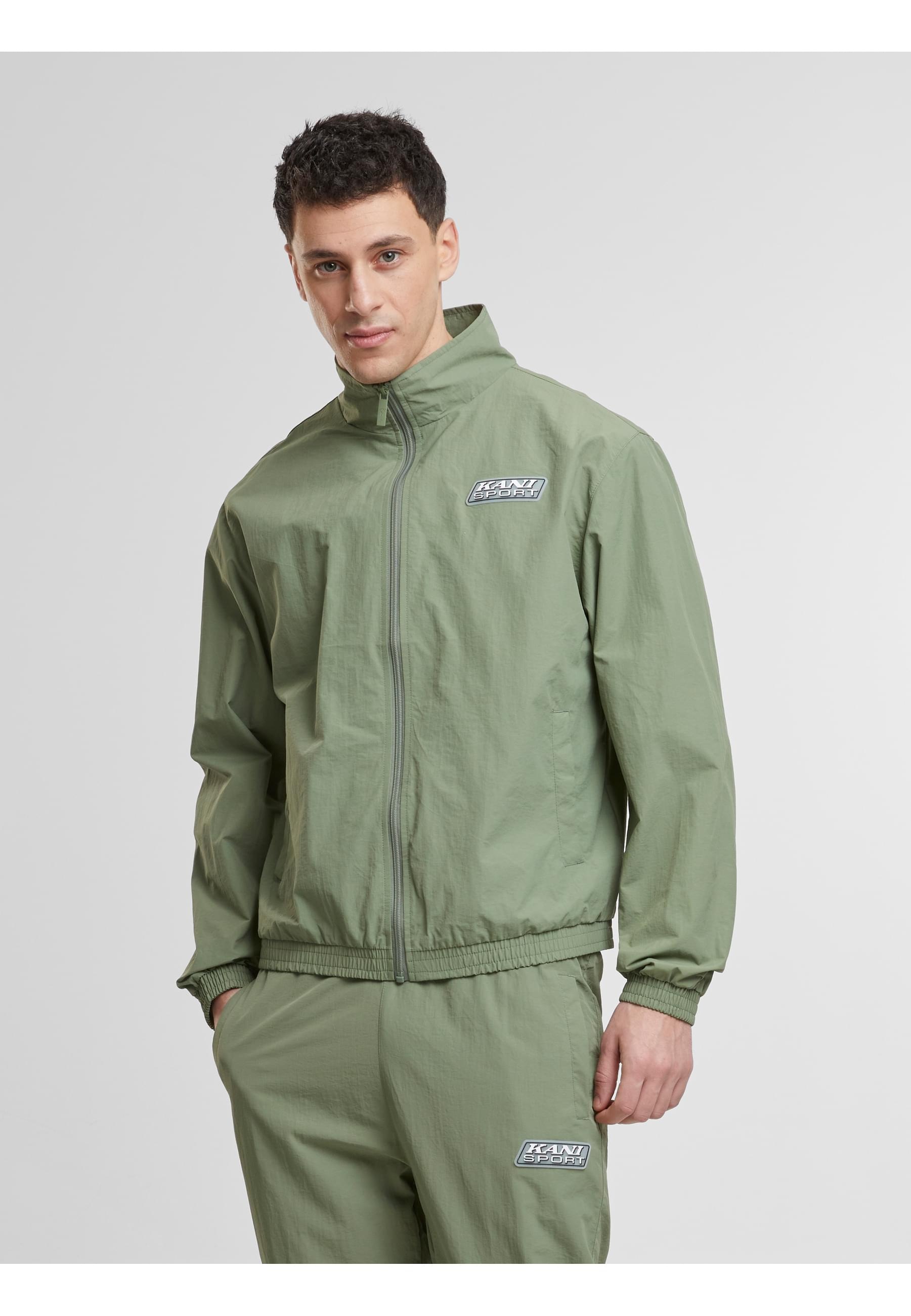Karl Kani Trainingsjacke »Karl Kani KM-JK035-101-11 Sport Patch Essential Trackjacket«, (1 St.), ohne Kapuze