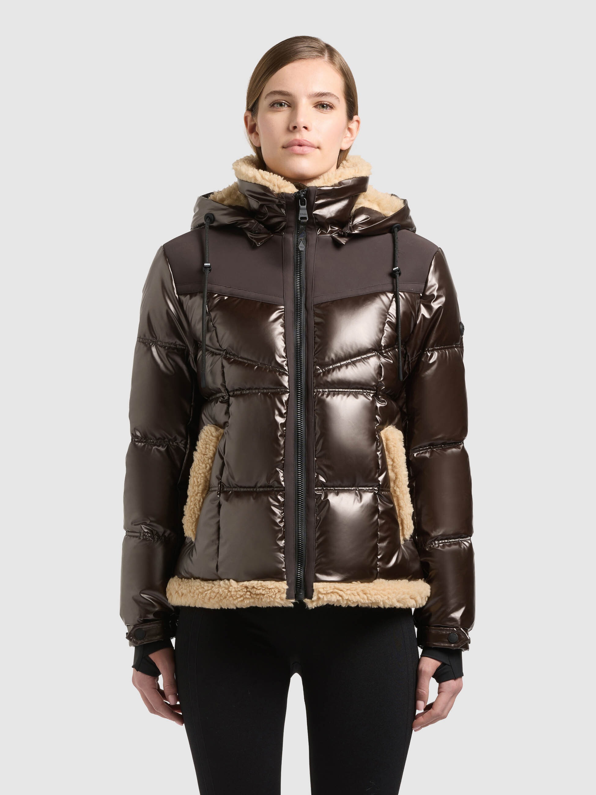 khujo Steppjacke »GOLDY« mit Kapuze
