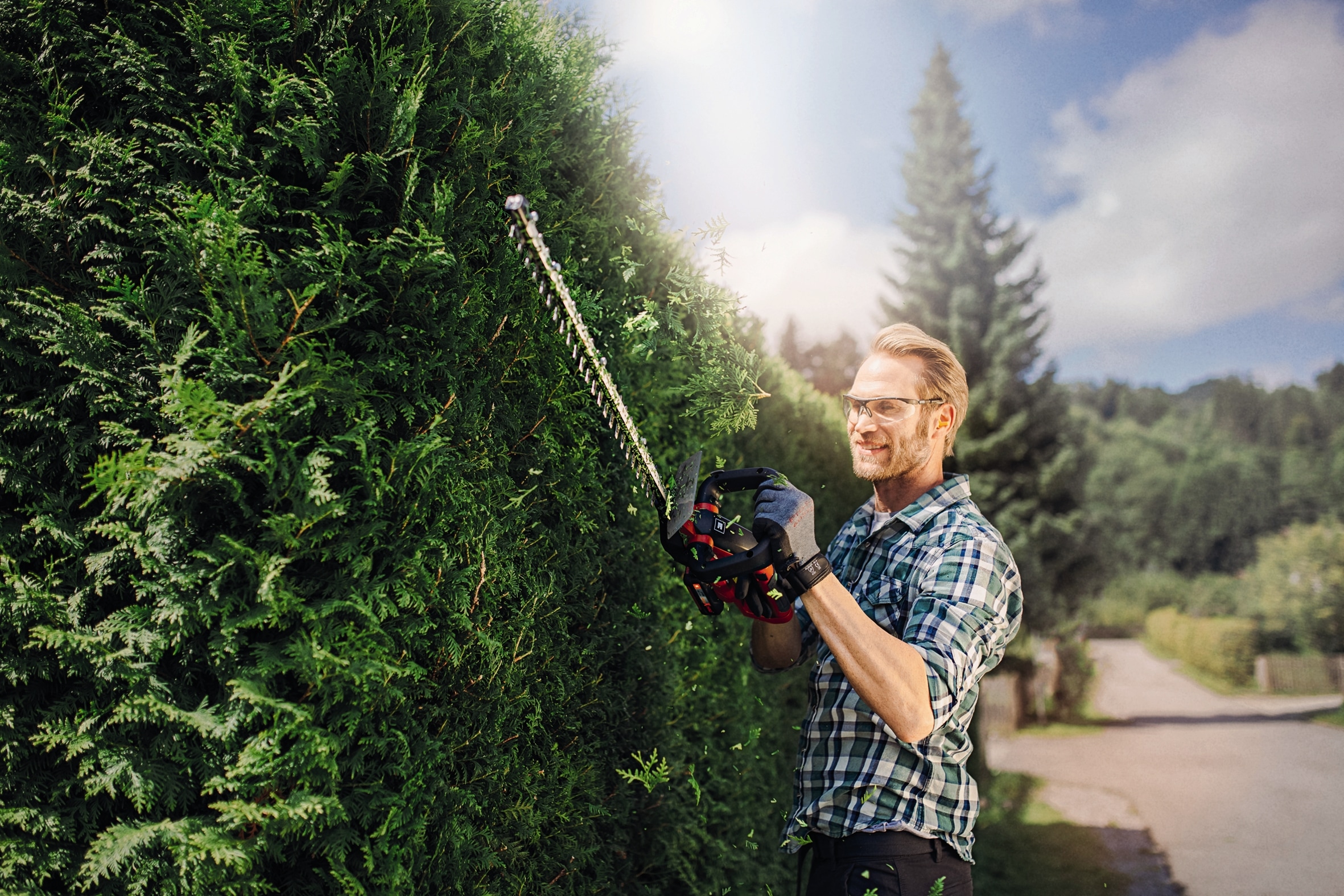 Einhell Akku-Heckenschere »GC-CH 1855/1 Li Solo«, 55 cm Schnittlänge, ohne Akku und Ladegerät