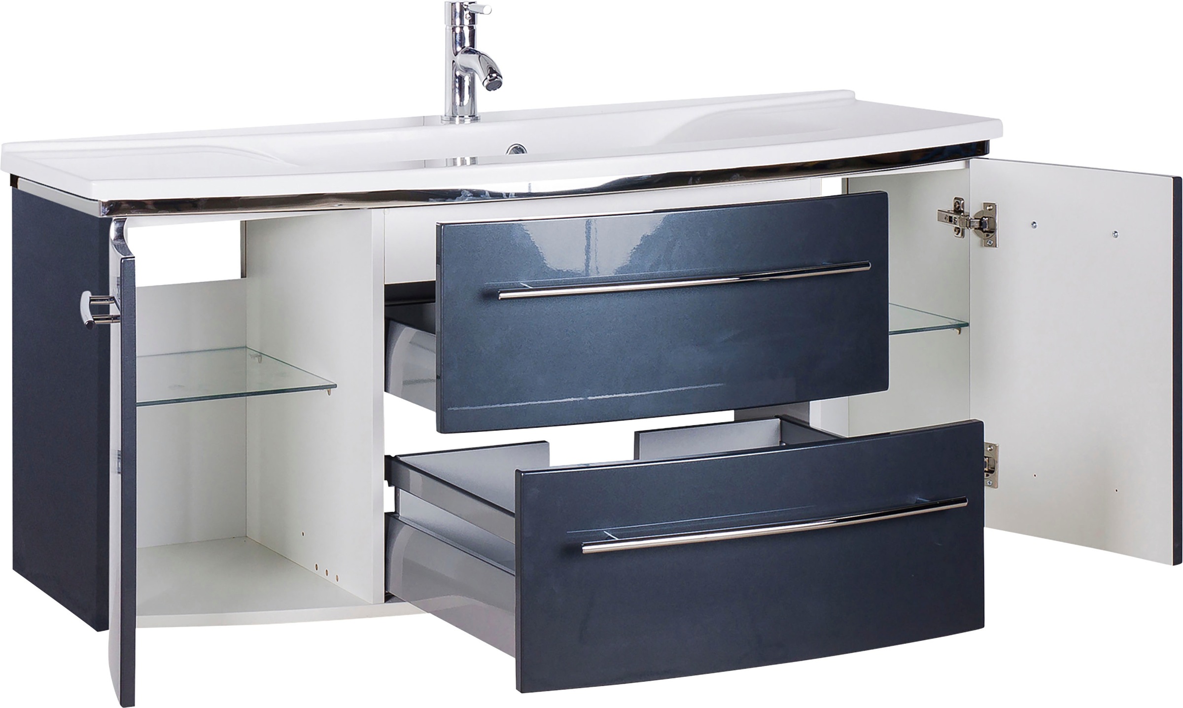 MARLIN Waschtisch »3040«, Breite 122 cm