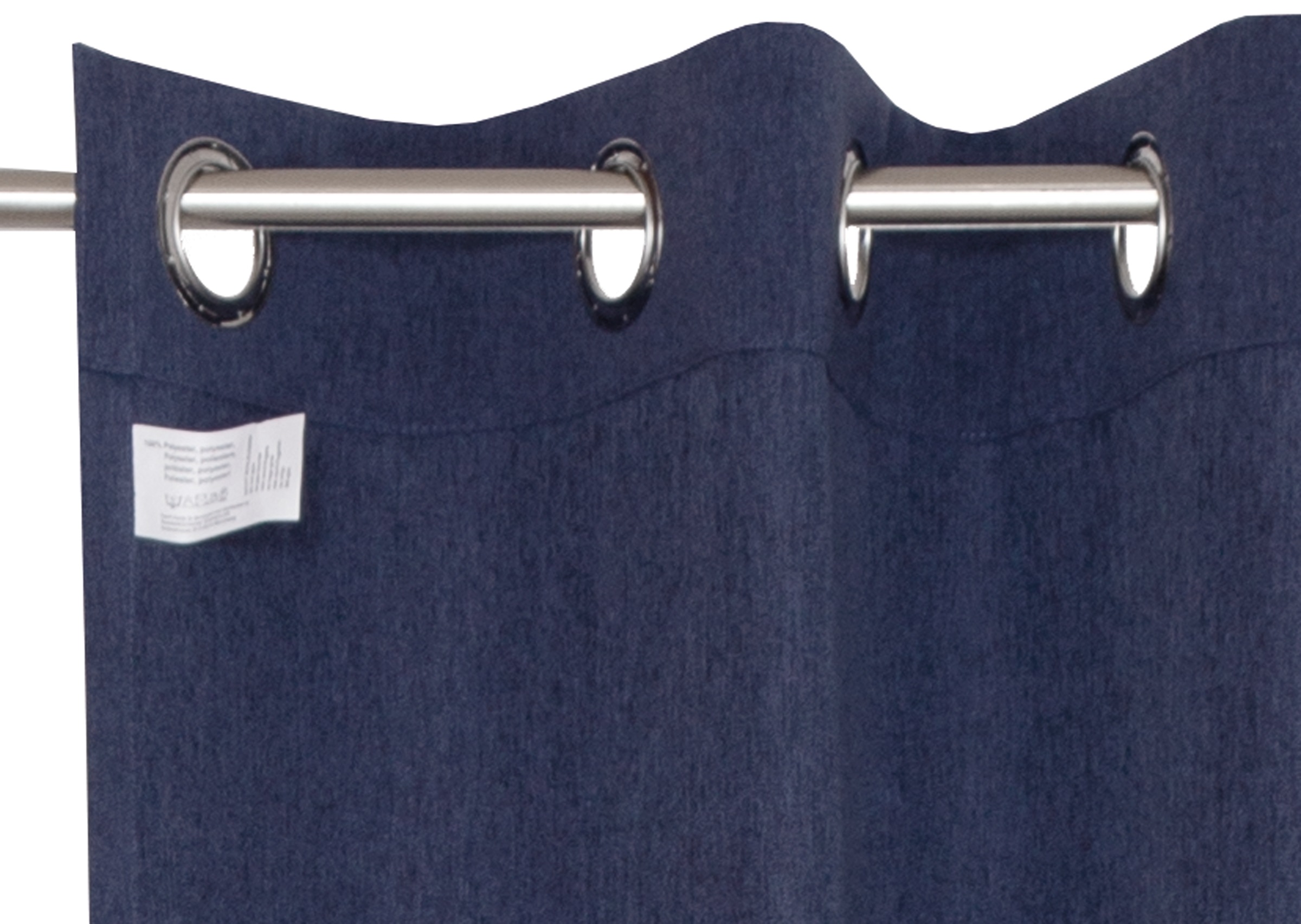 Esprit Vorhang »Harp«, (1 St.), Webgardine blickdicht mit Ösen, fertig konfektioniert