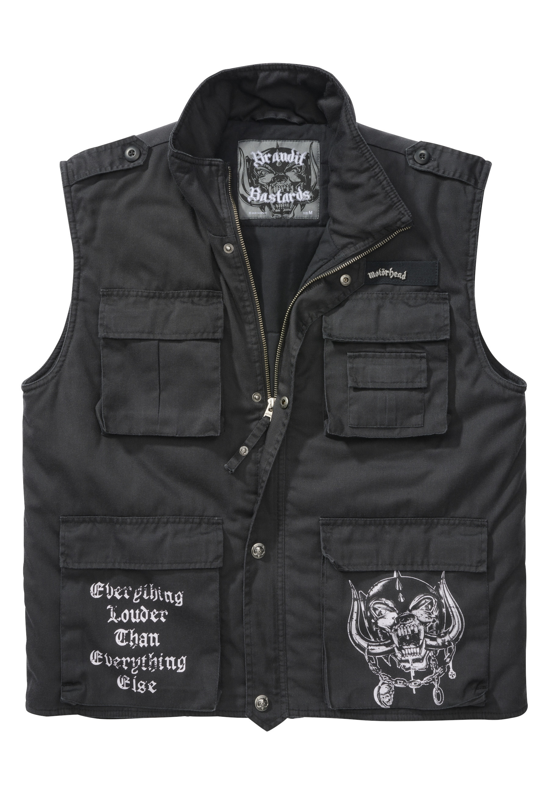 Brandit Steppweste "Brandit Herren Motörhead Ranger Vest" 1 Stk. günstig online kaufen