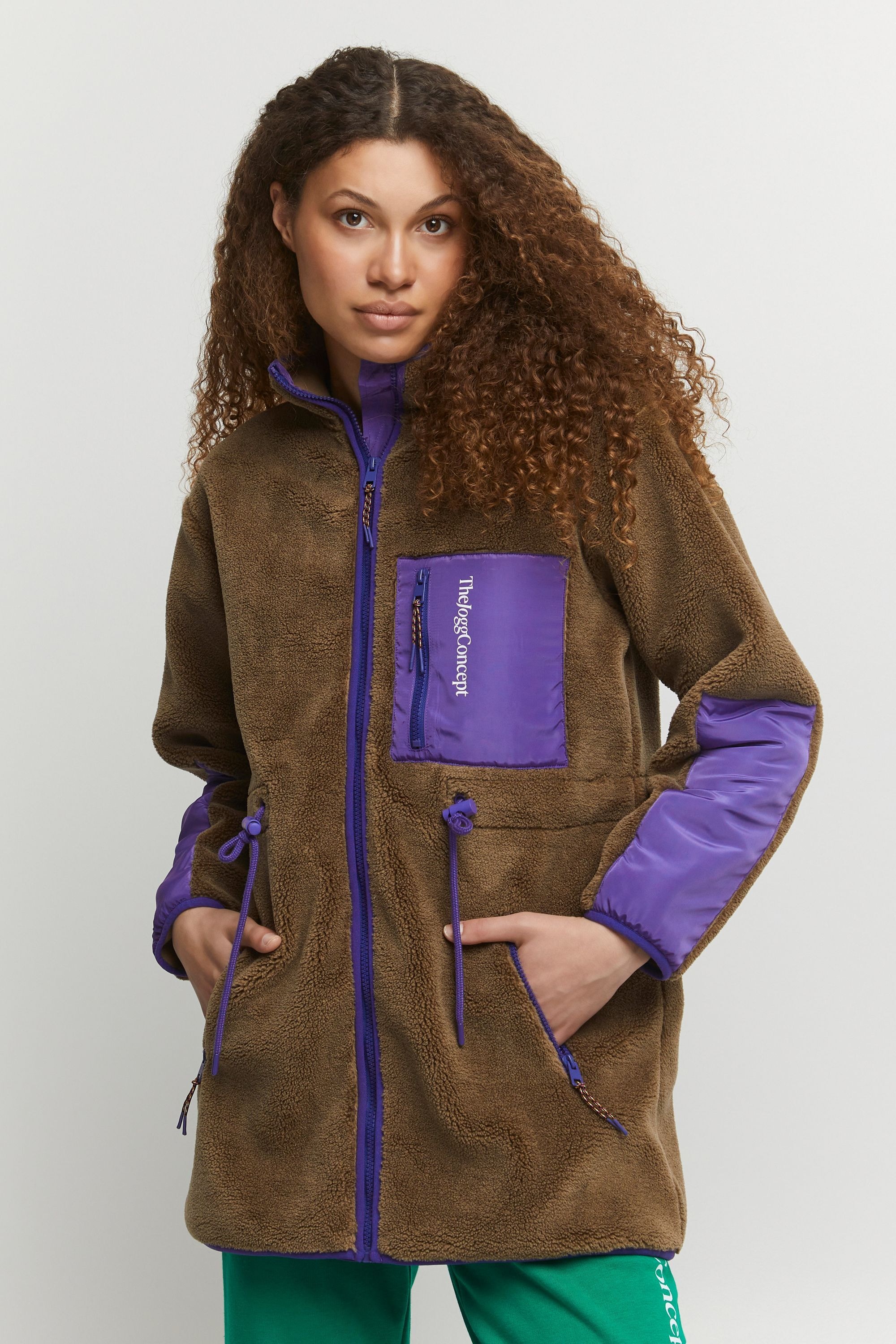 TheJoggConcept Outdoorjacke »Outdoorjacke JCBibi«, ohne Kapuze
