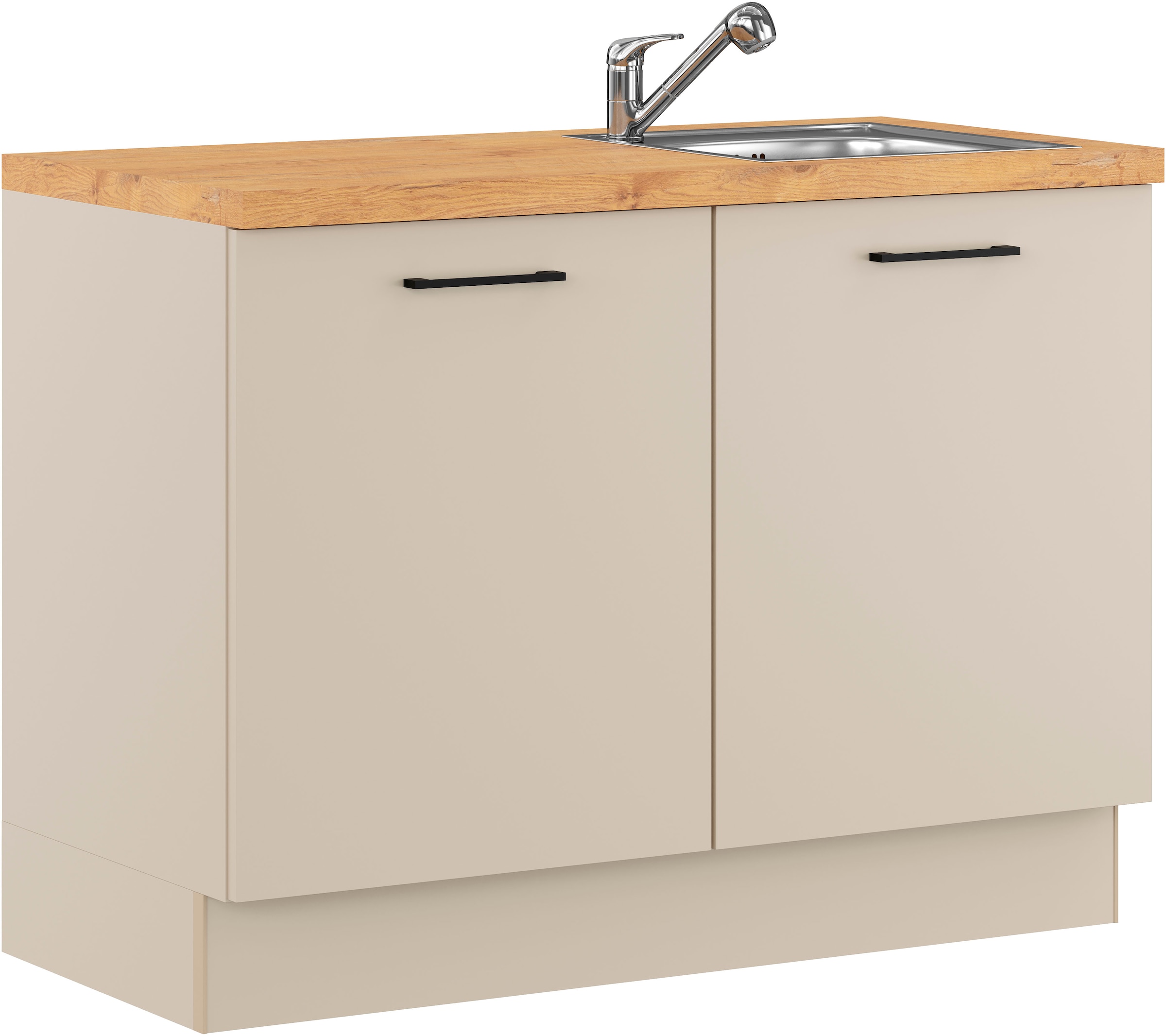 IMPULS KÜCHEN "Warschau" Spülenschrank und Wäschekorbschrank, Breite 120 cm günstig online kaufen