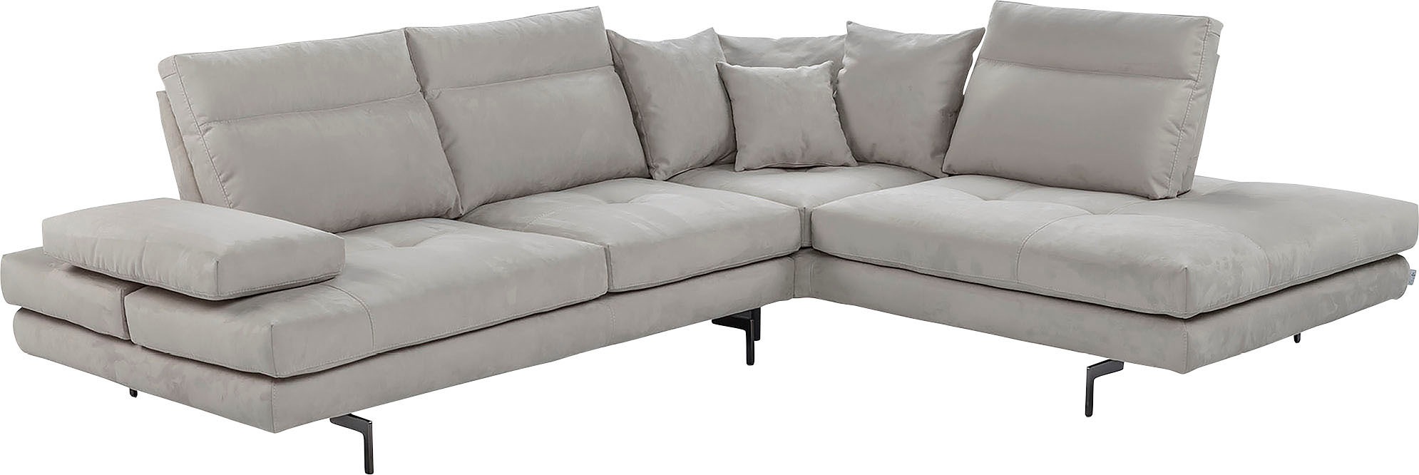 CALIA ITALIA Ecksofa "Toby Wing, B/T: 288/232 cm, Designsofa, Premium Sitzk günstig online kaufen
