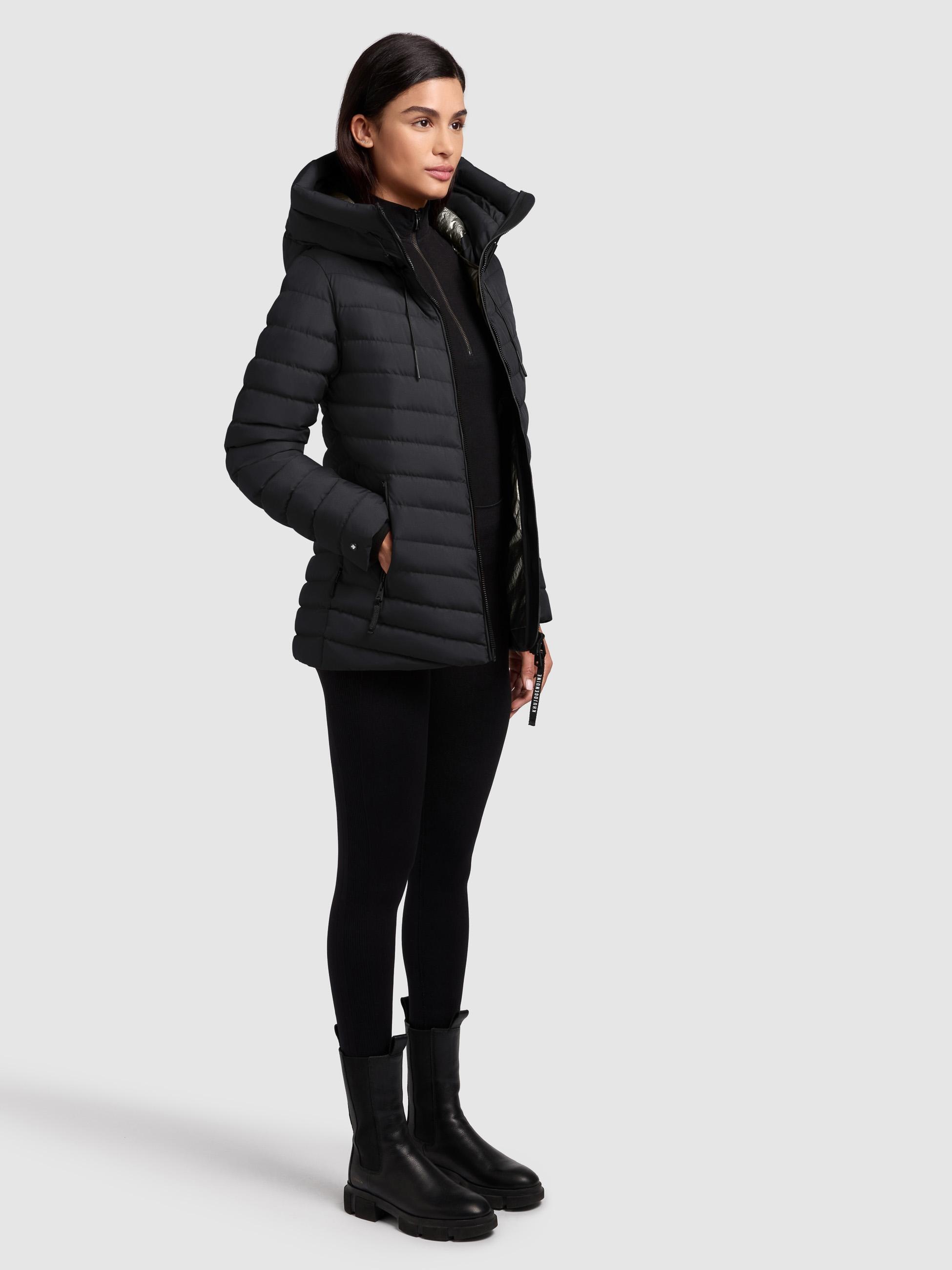 khujo Steppjacke »Pace-YM«, mit Kapuze, Warme gesteppte Winterjacke mit Kapuze